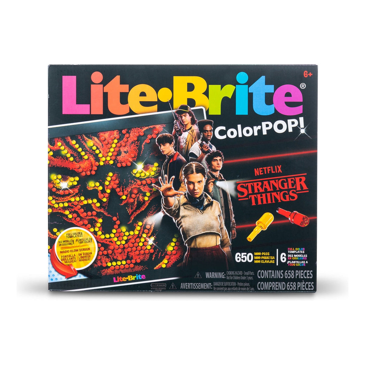 Lite-Brite ColorPOP! Stranger Things Light-Up Art Set