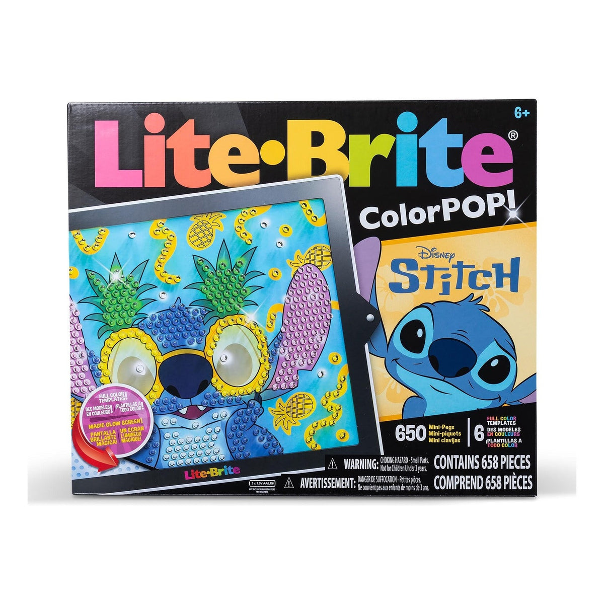 Lite-Brite ColorPOP Disney Stitch Light-Up Art Set