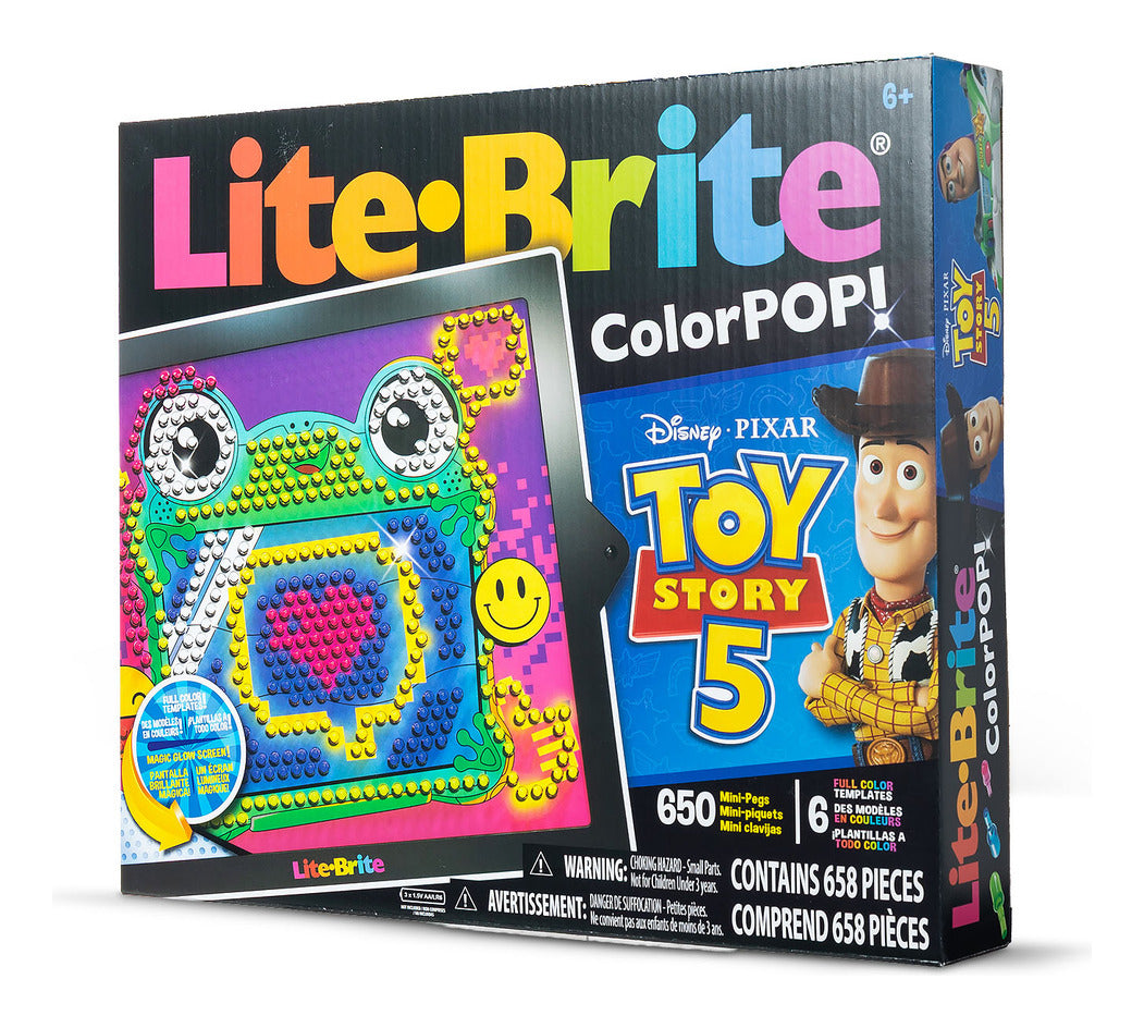 Lite-Brite ColorPOP! Toy Story 5 Light-Up Art Set