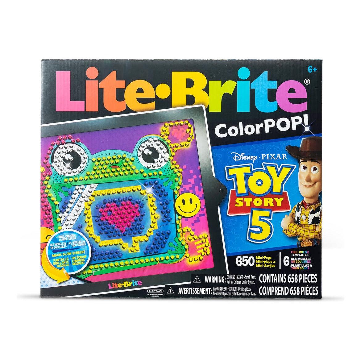 Lite-Brite ColorPOP! Toy Story 5 Light-Up Art Set