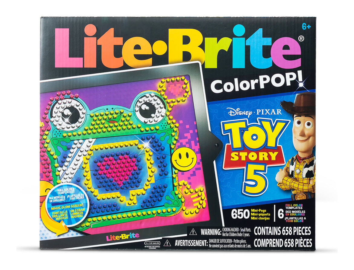 Lite-Brite ColorPOP! Toy Story 5 Light-Up Art Set