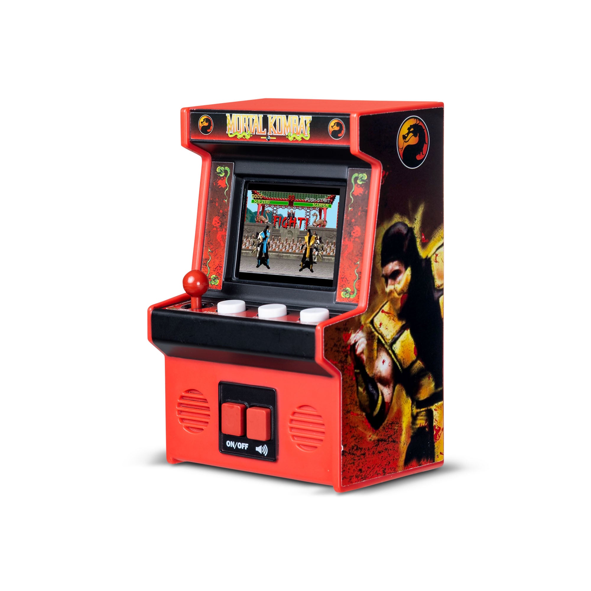 Basic Fun Arcade Classics Mortal Kombat Mini Handheld Arcade Game