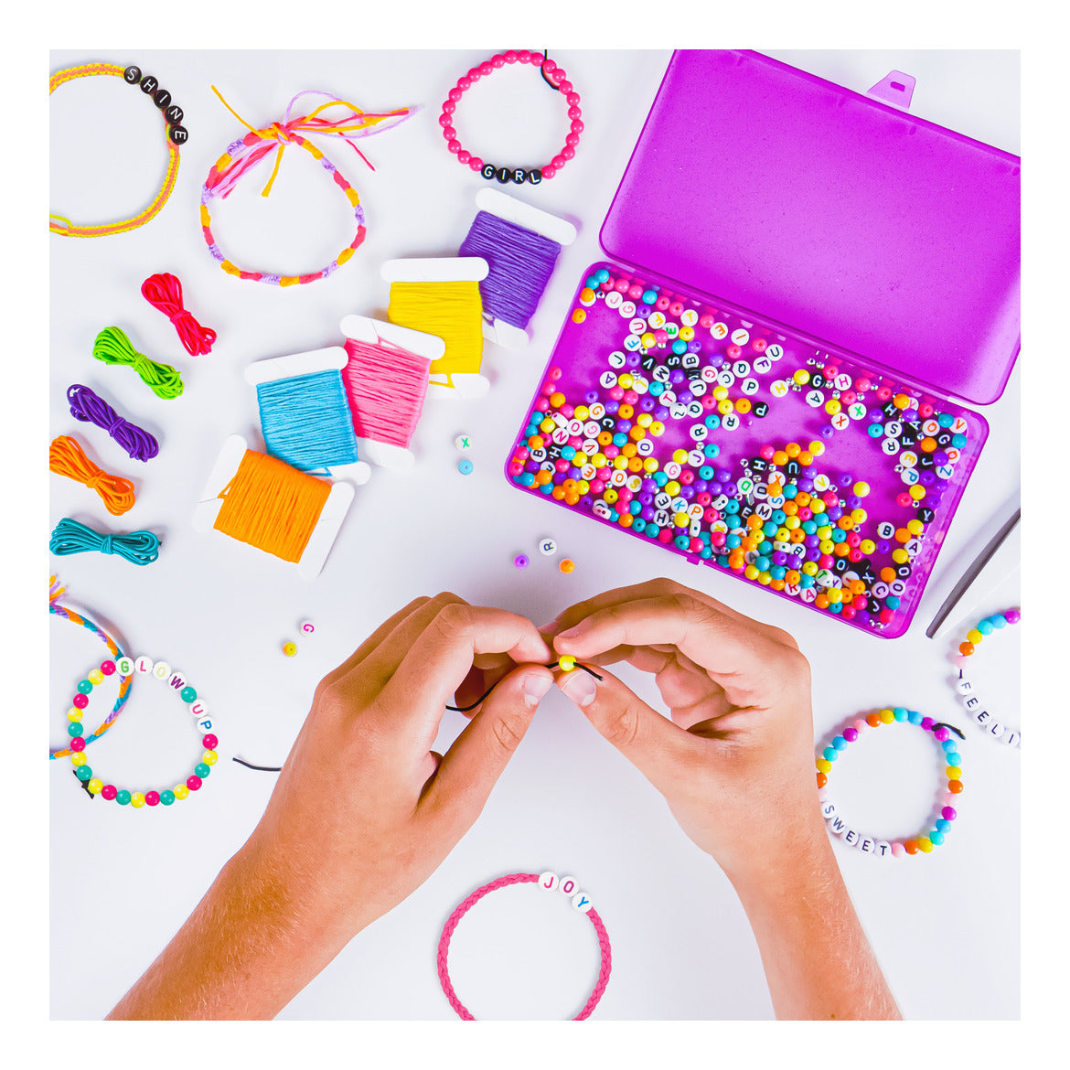 Fashion Angels Tell Your Story 1500+ Alphabet Bead Jewellery Kit