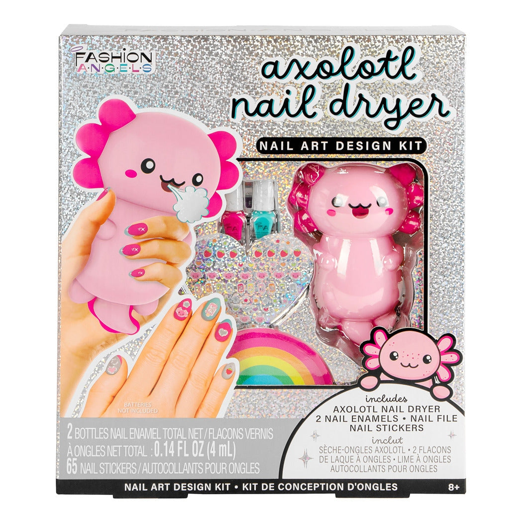 Fashion Angels Axolotl Nail Dryer Nail Art Design Kit