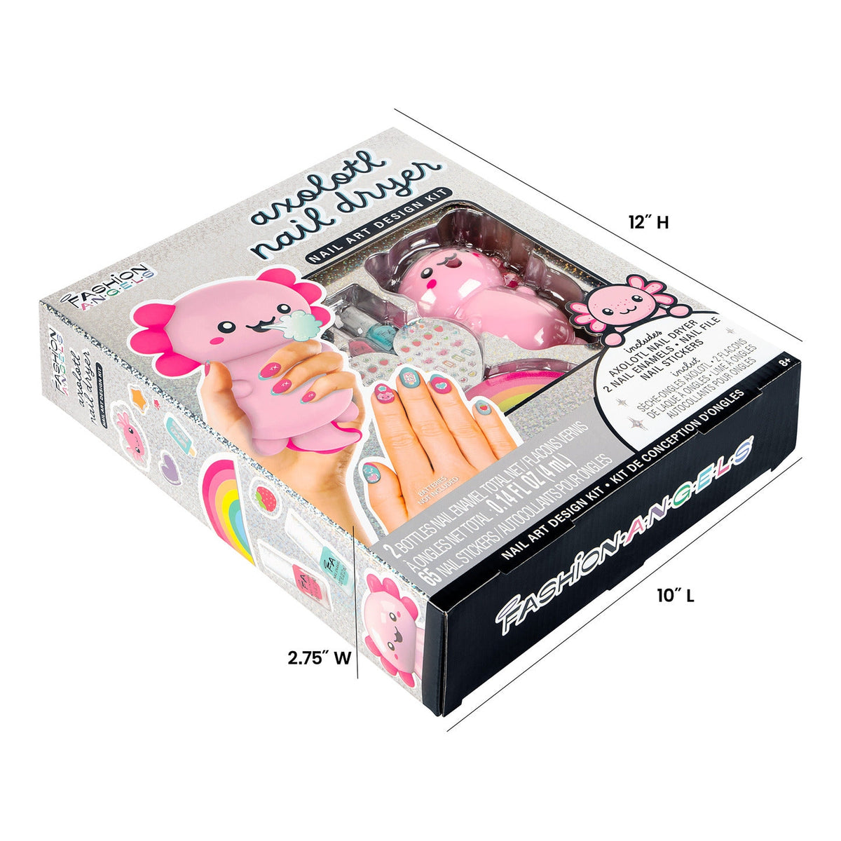 Fashion Angels Axolotl Nail Dryer Nail Art Design Kit