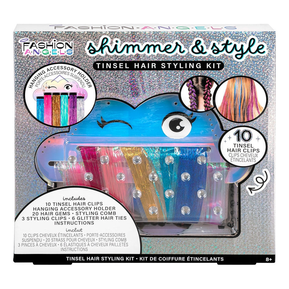 Fashion Angels Shimmer & Style Tinsel Hair Styling Kit