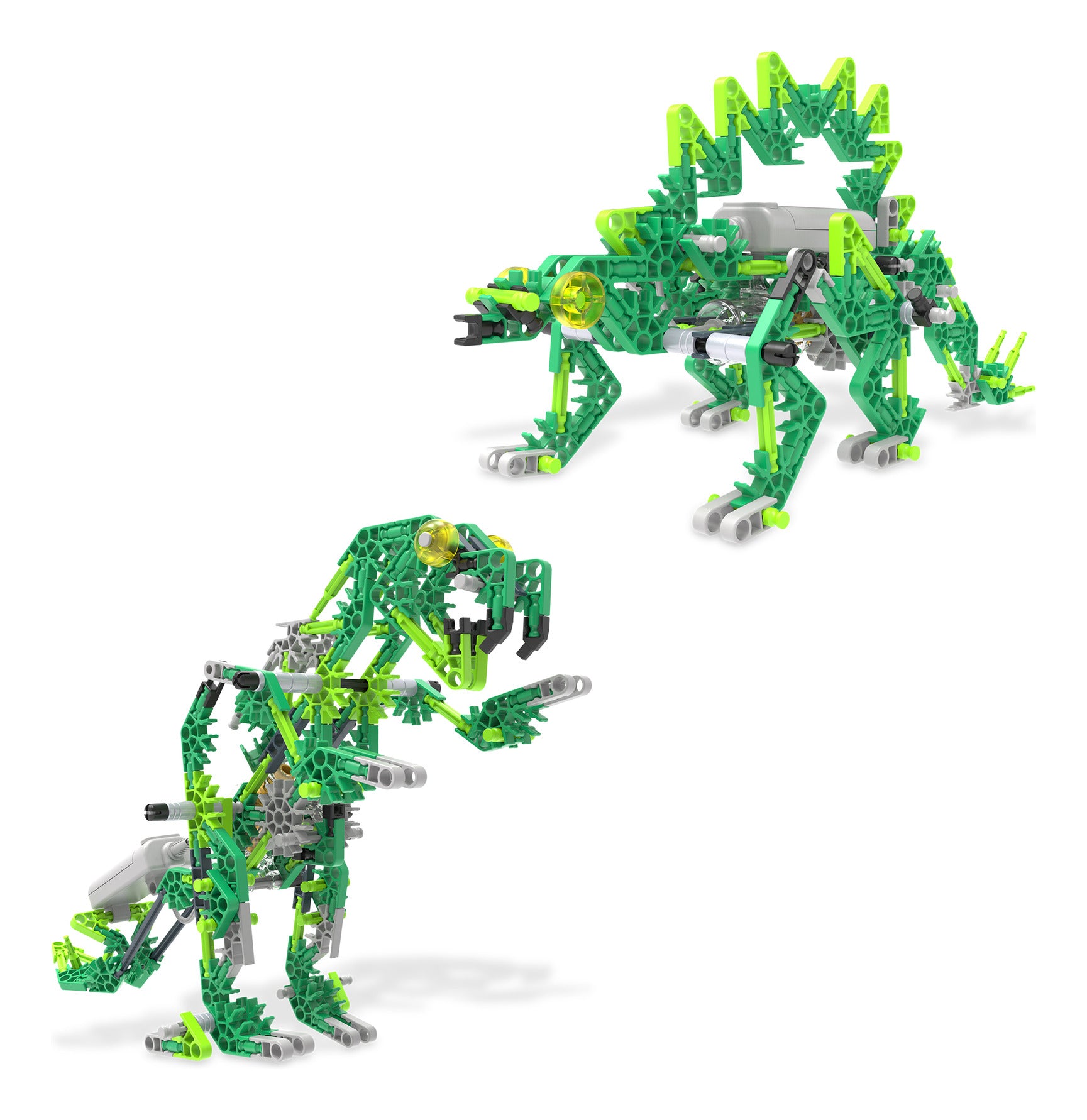 K'NEX Dynamic Dinos 225-Piece 6-in-1 Motorised Building Set