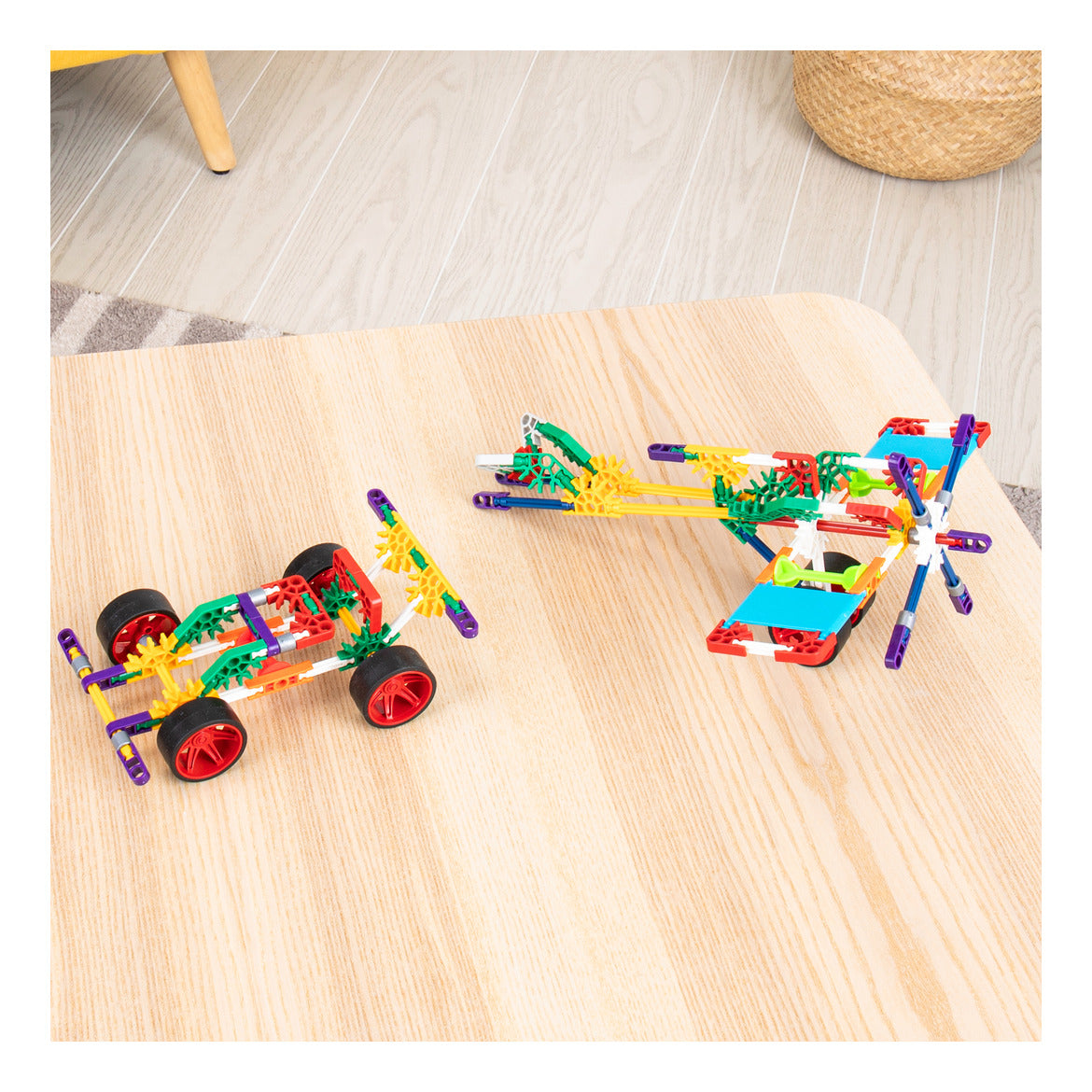 K'NEX Custom Cruisers 30 Model Vehicle Building Set with Storage Bag