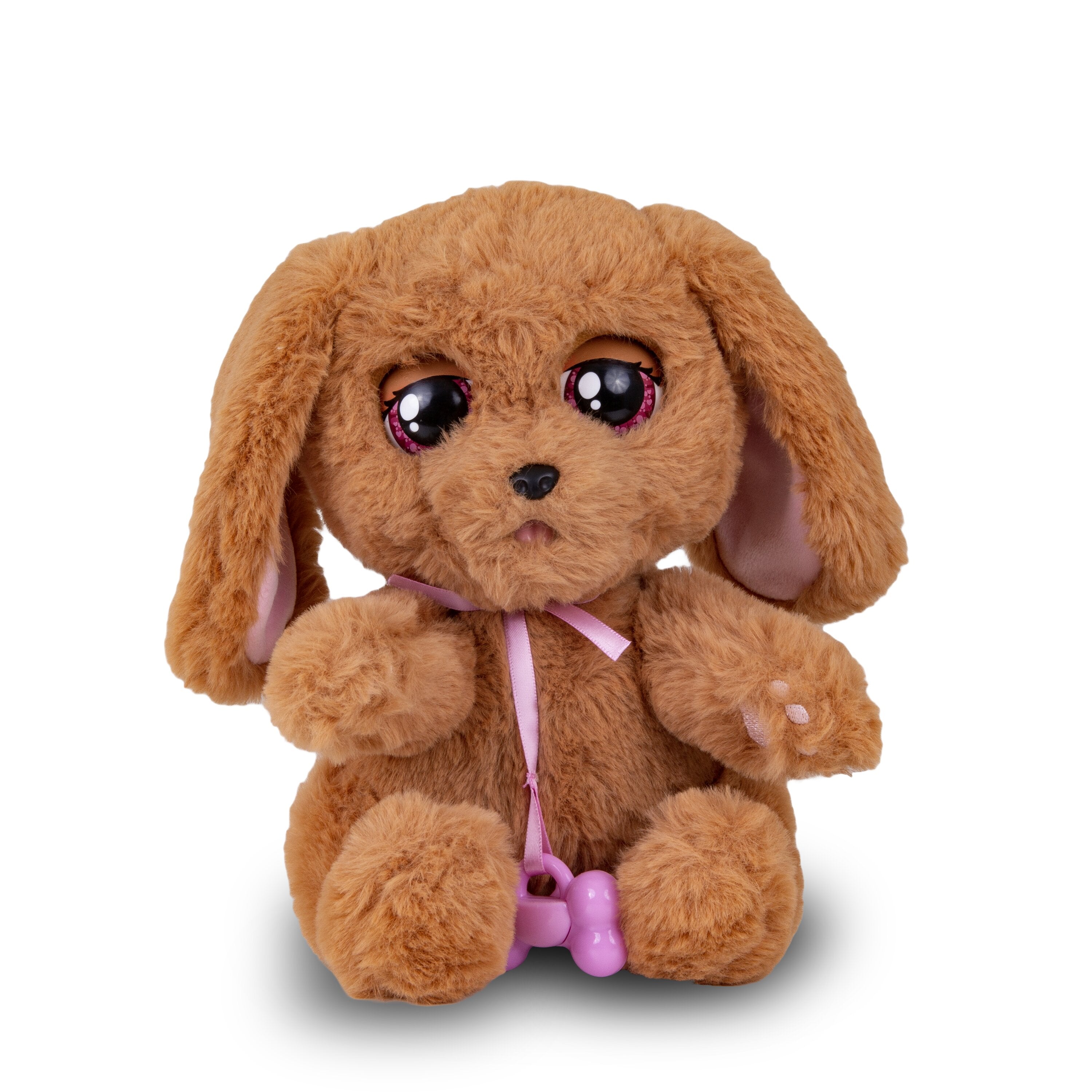 Baby Paws Cocker Interactive Plush Puppy with Swaddle Bag