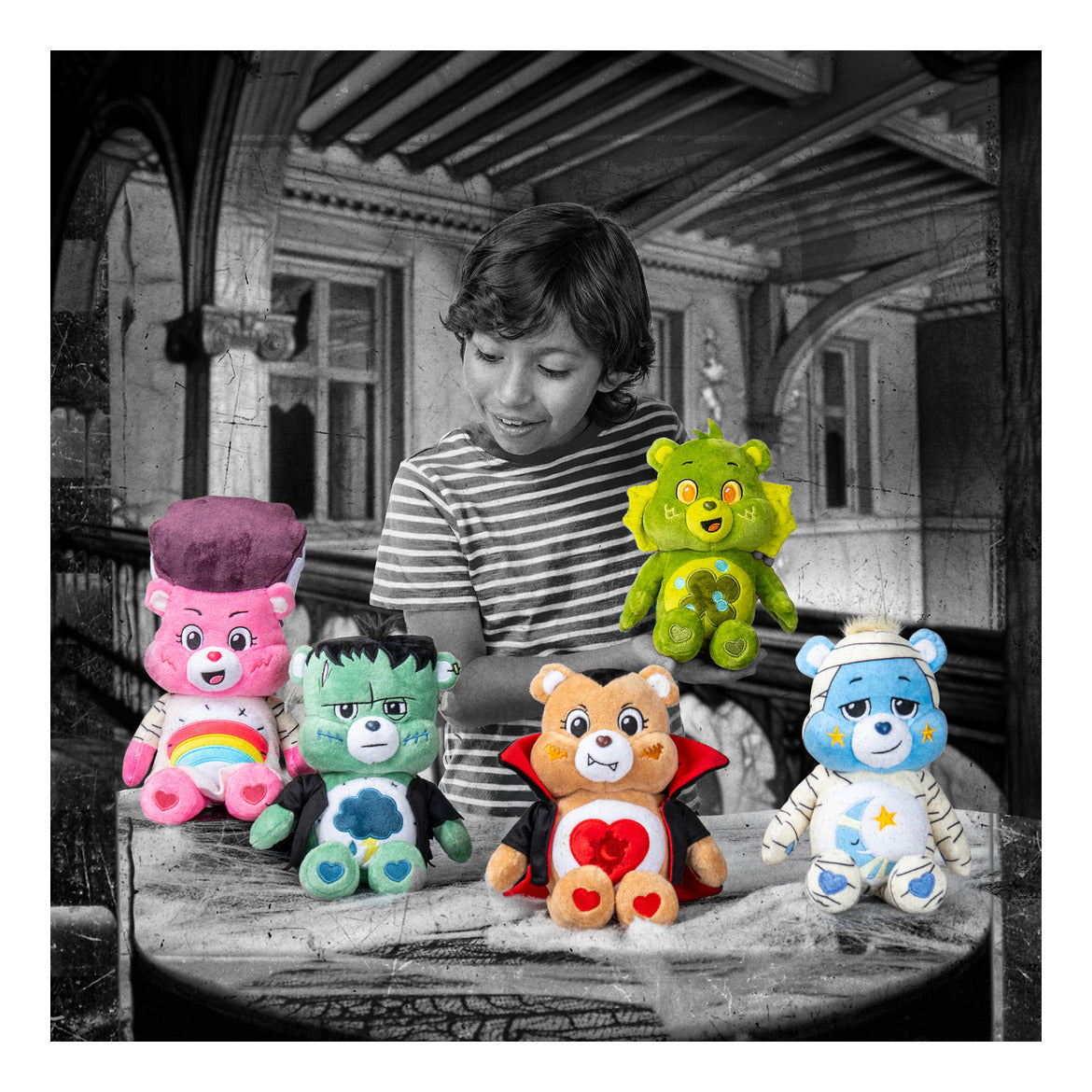 Care Bears 22cm Plush - UM Grumpy as Frankenstein