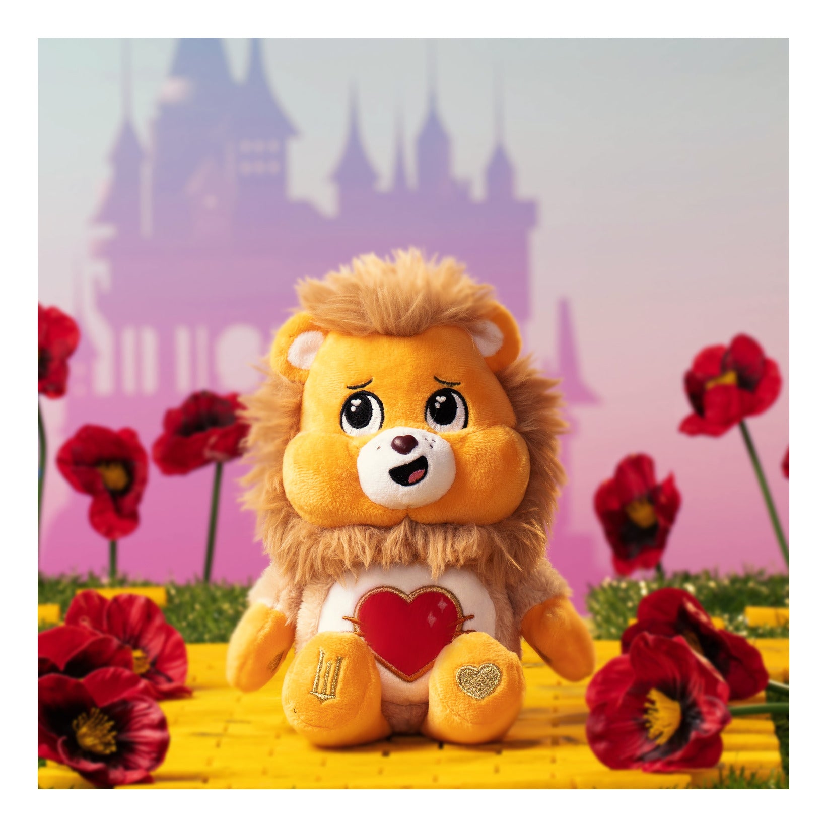 Care Bears x Wicked Tenderheart Bear as the Lion 22cm Plush
