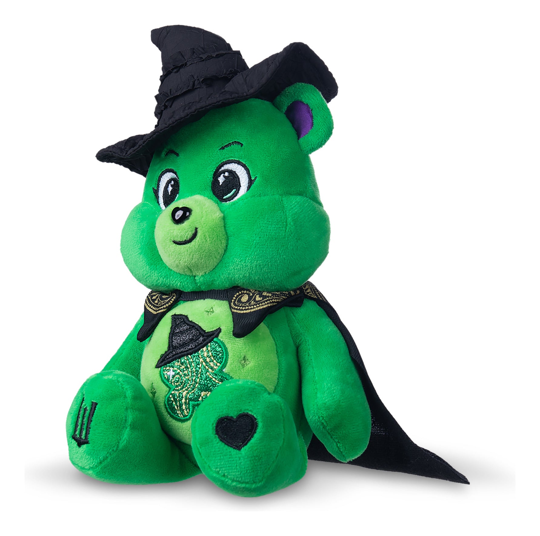Care Bears x Wicked Good Luck Bear as Elphaba 22cm Plush