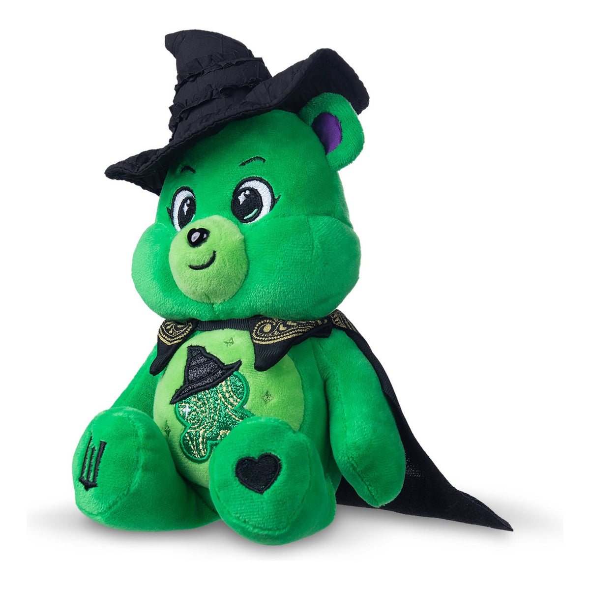 Care Bears x Wicked Good Luck Bear as Elphaba 22cm Plush