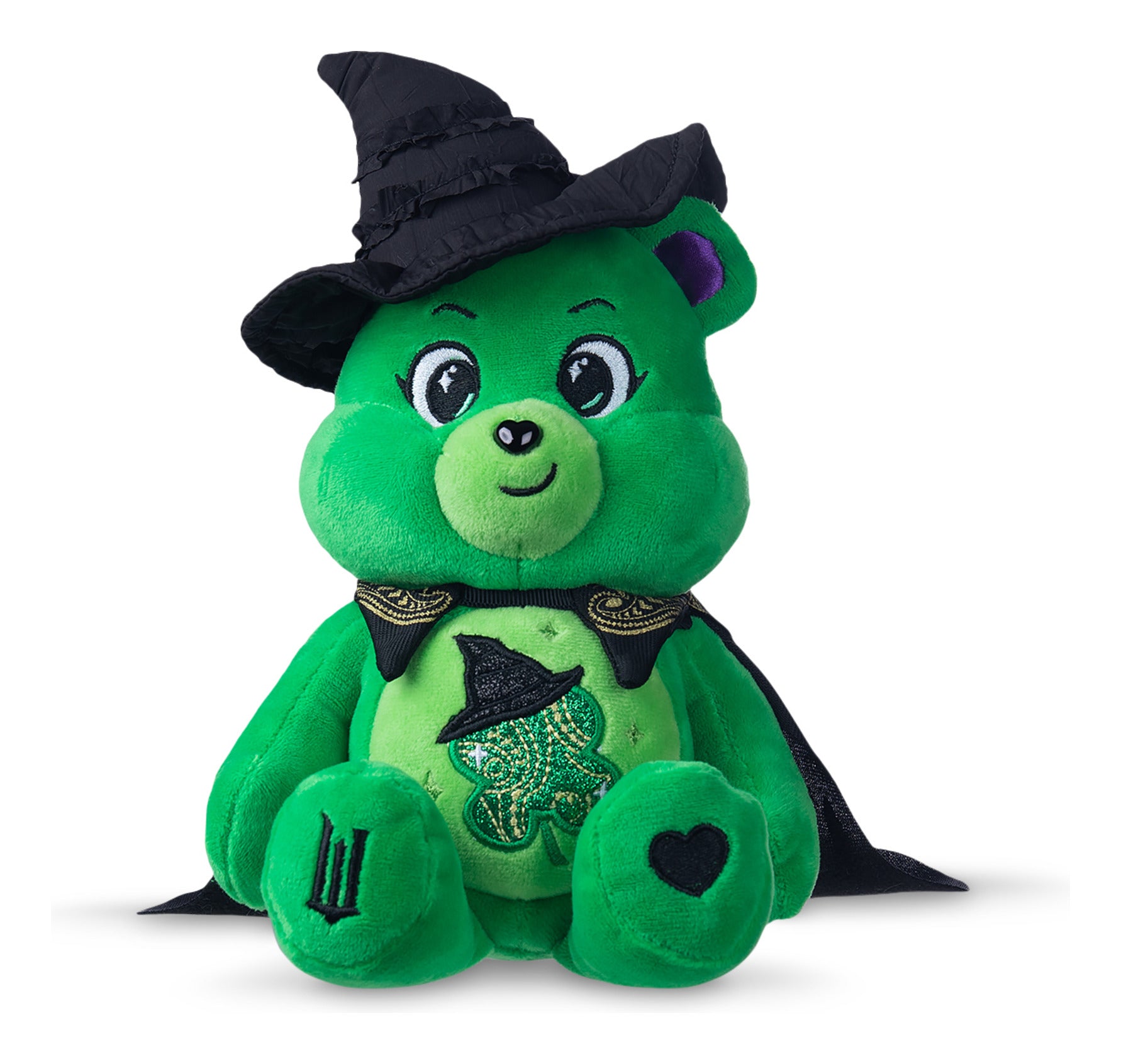 Care Bears x Wicked Good Luck Bear as Elphaba 22cm Plush