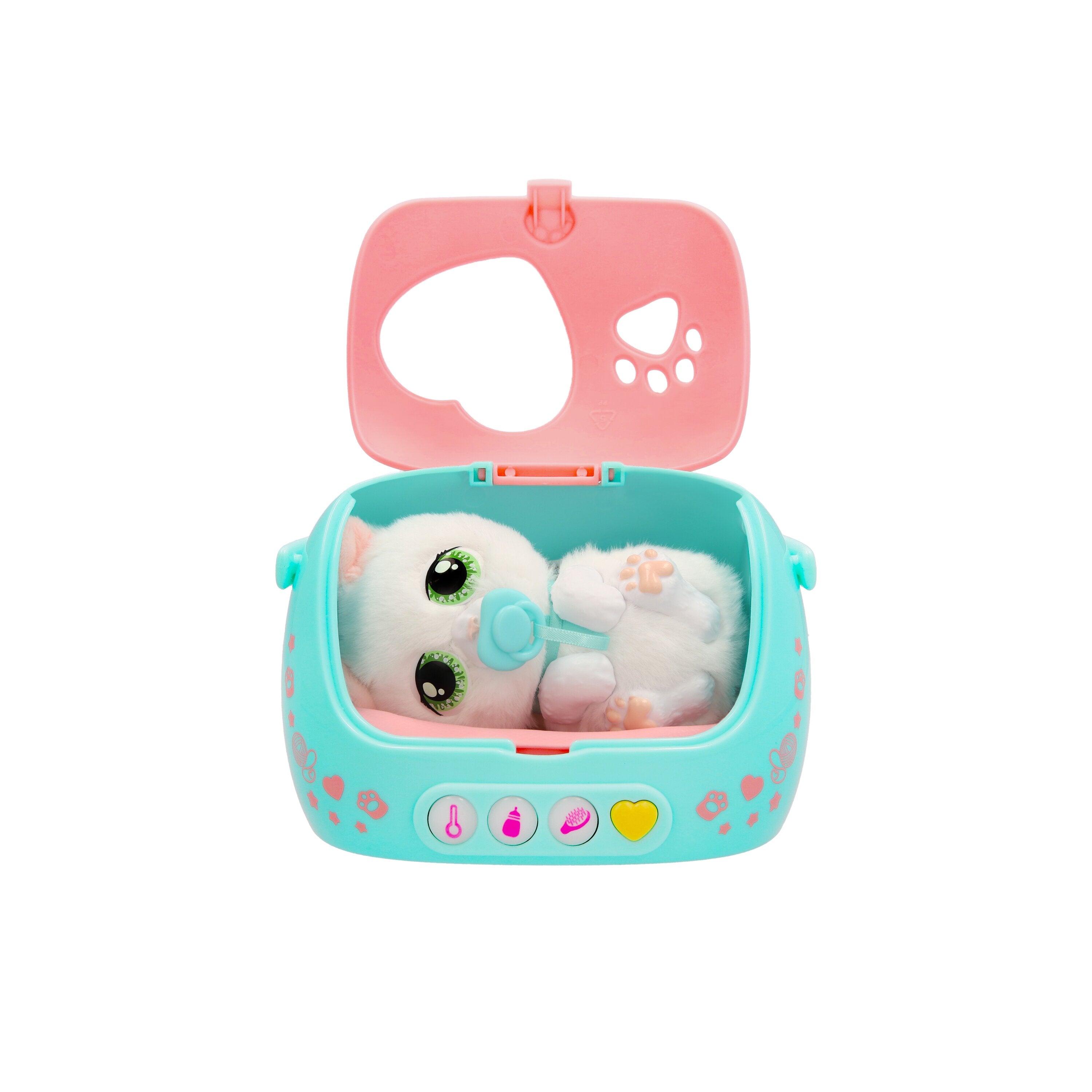 Baby Paws Just Born Interactive Cat with Carrier