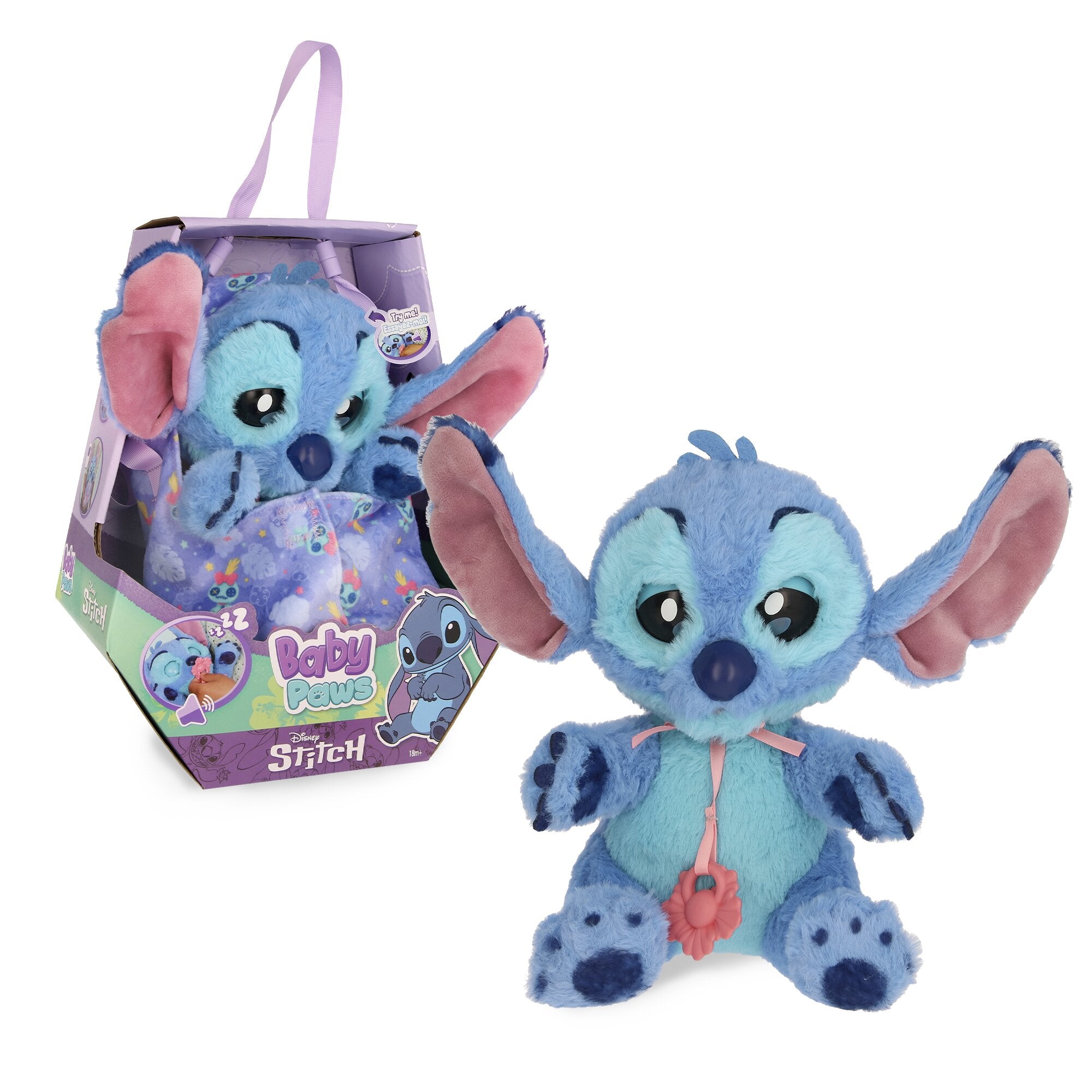 Baby Paws Disney Stitch Interactive Plush Toy