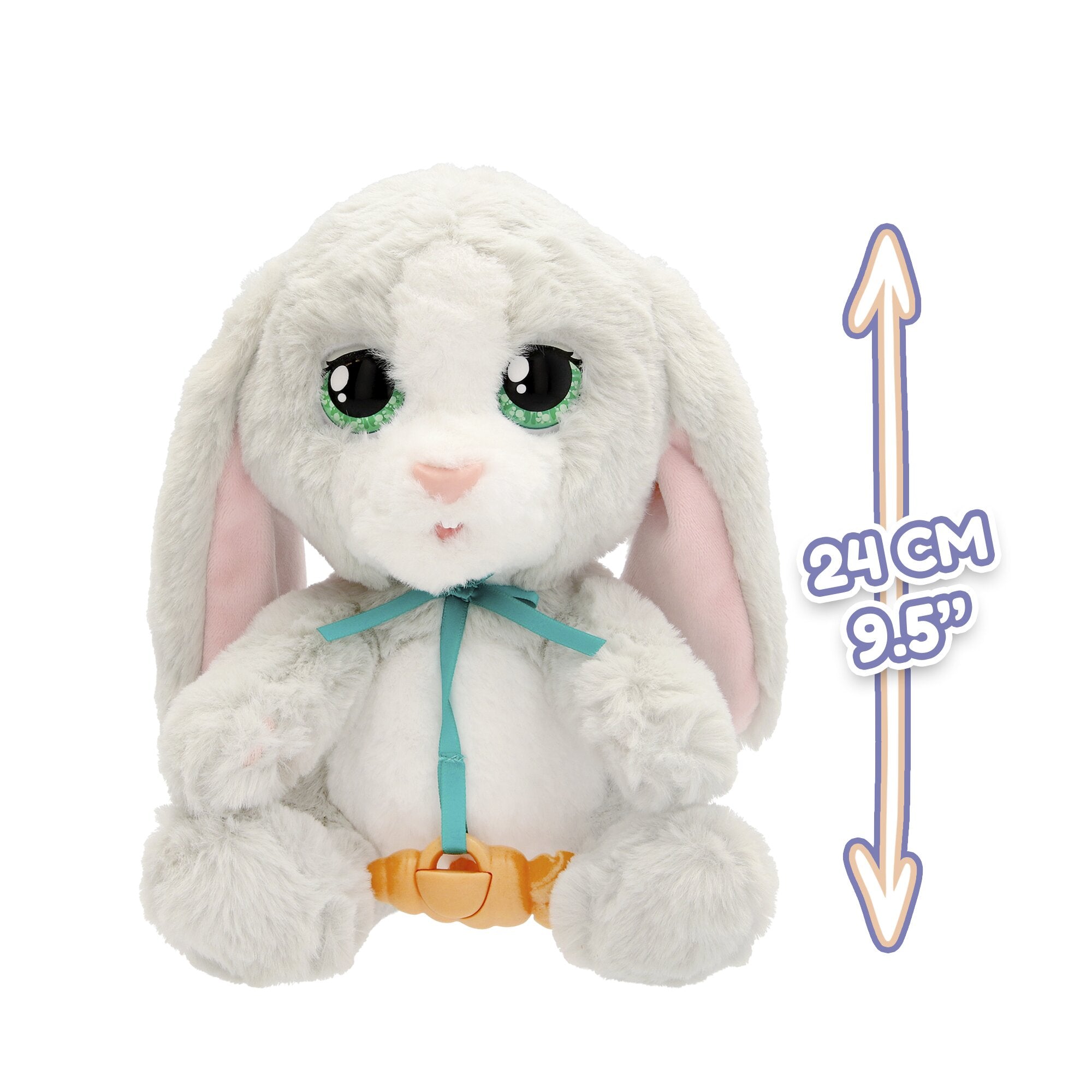 Baby Paws Interactive Bunny Plush with Carrier Bag