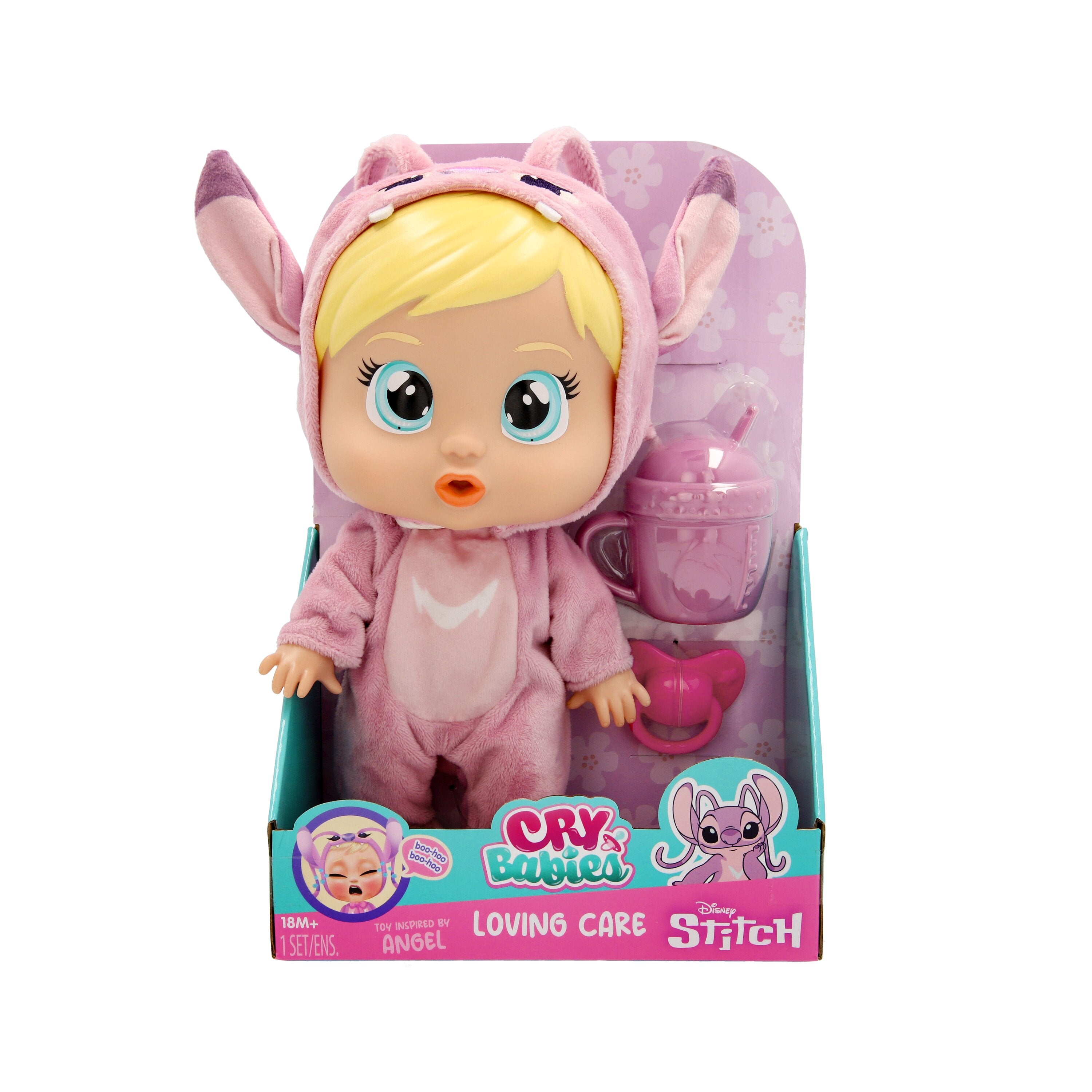 Cry Babies Loving Care Disney Angel Interactive Doll