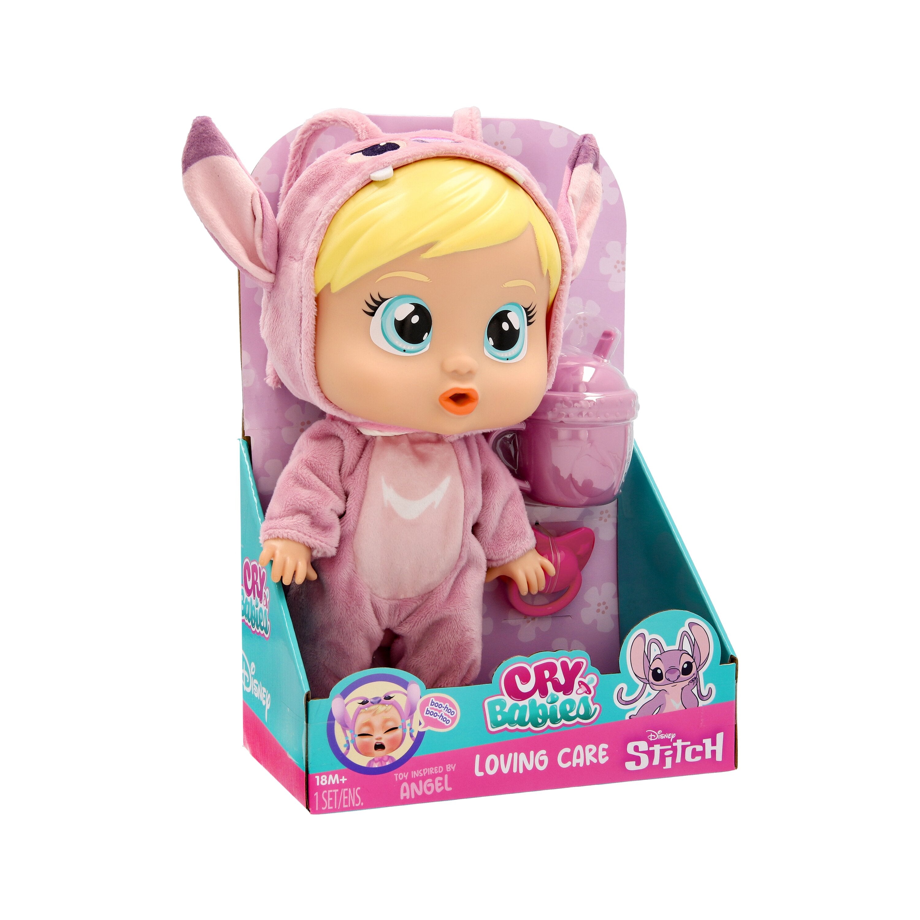 Cry Babies Loving Care Disney Angel Interactive Doll