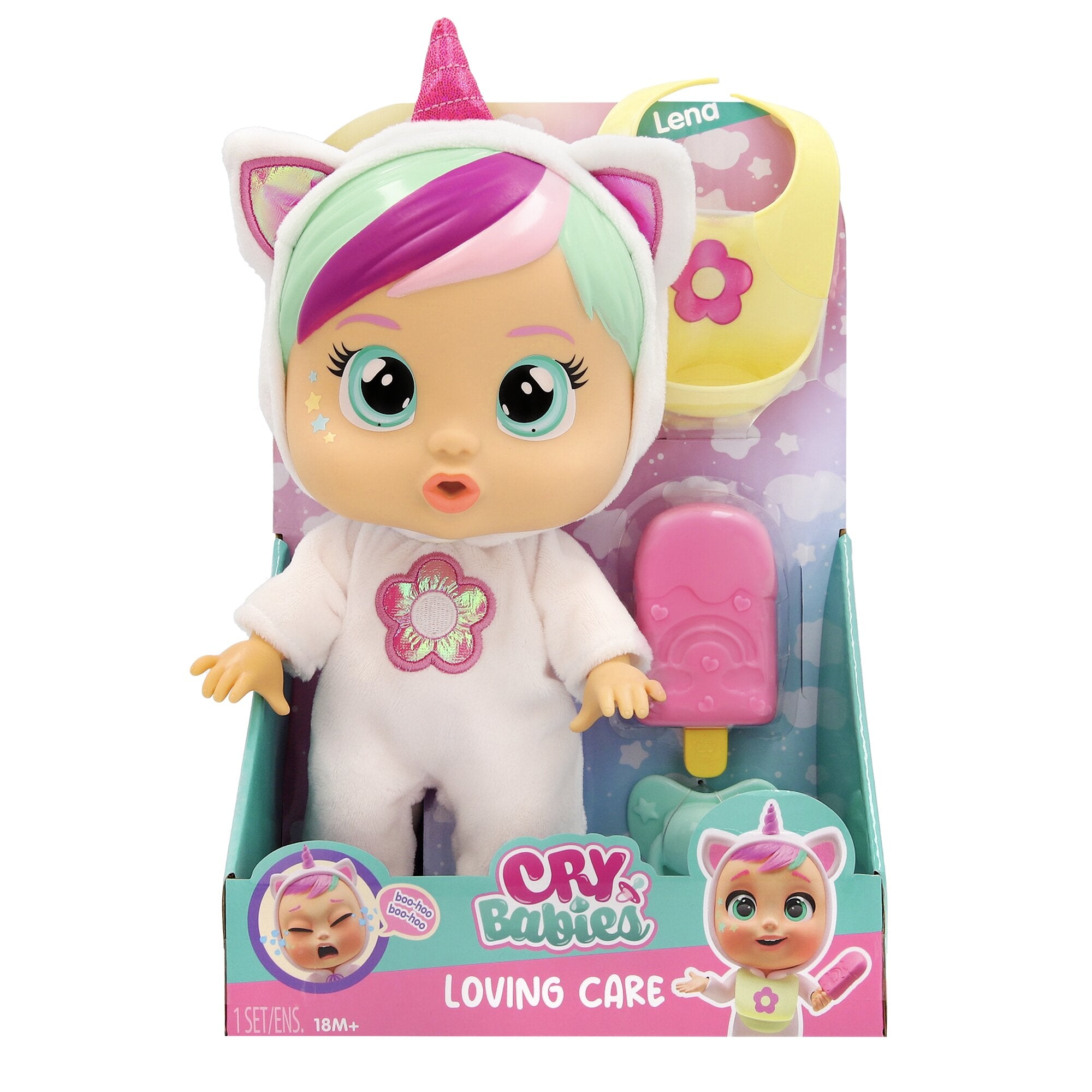 Cry Babies Loving Care Fantasy Lena Doll with Real Tears