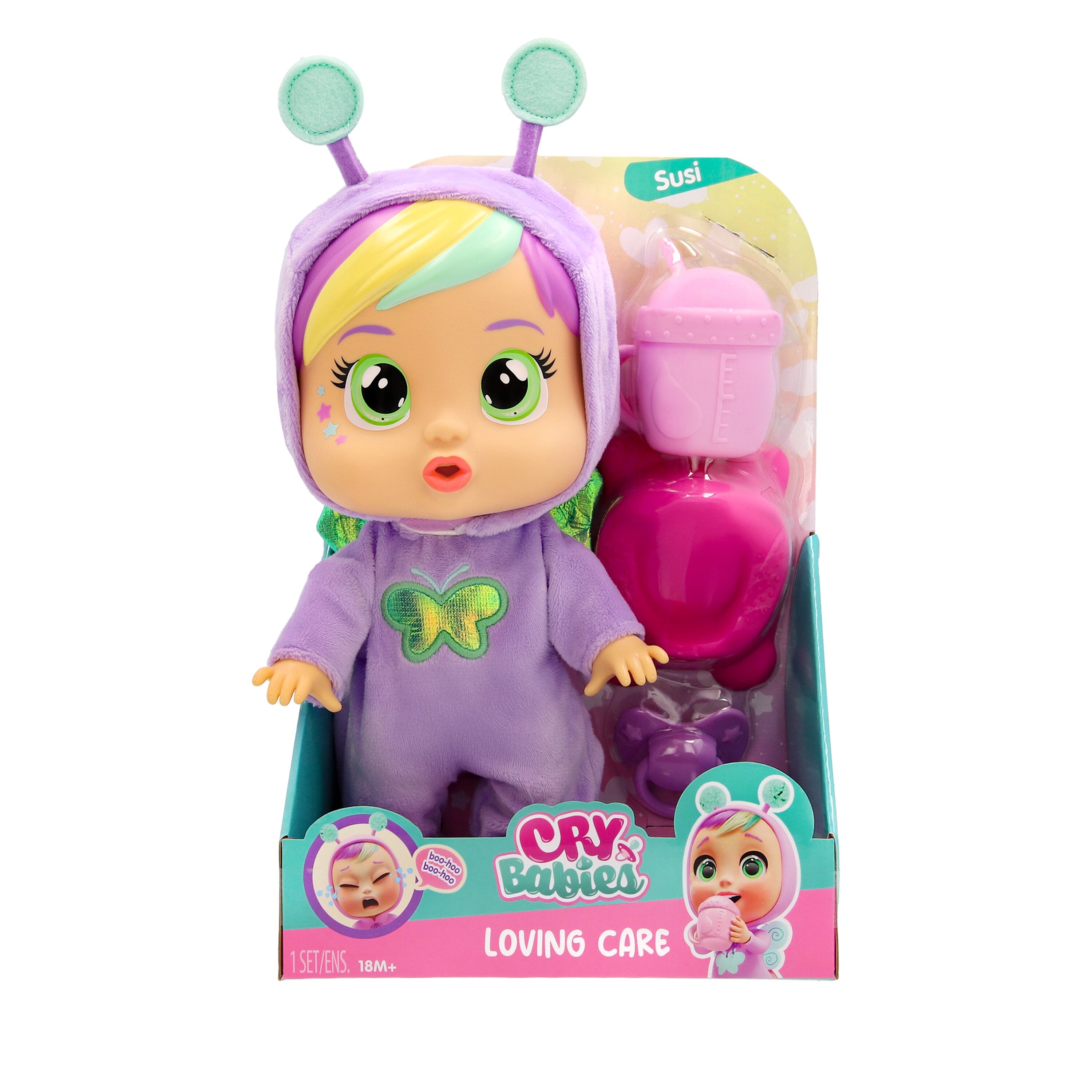 Cry Babies Loving Care Fantasy Susi Interactive Doll