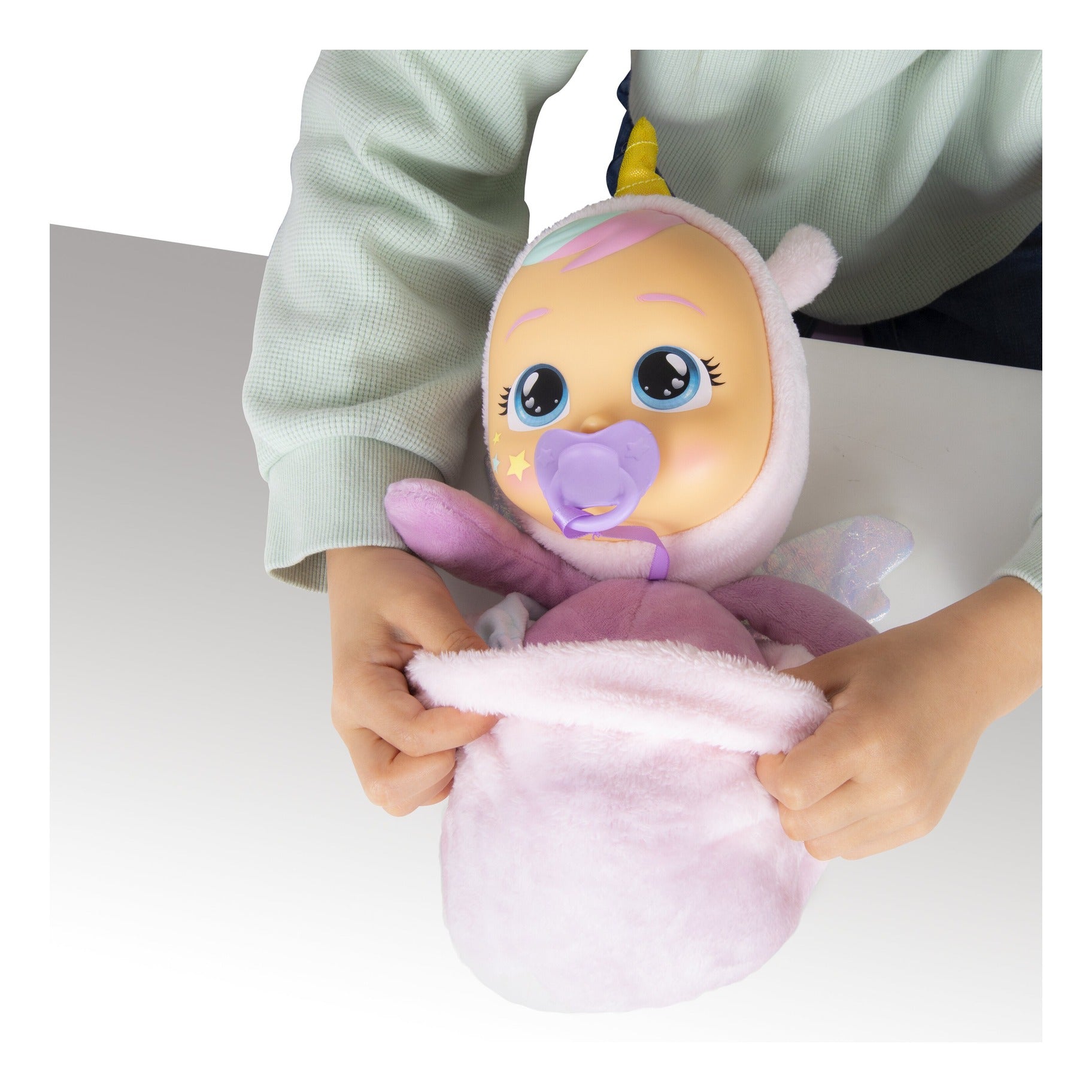Cry Babies Goodnight Friends Luna & Poppy 2-in-1 Interactive Plush Doll
