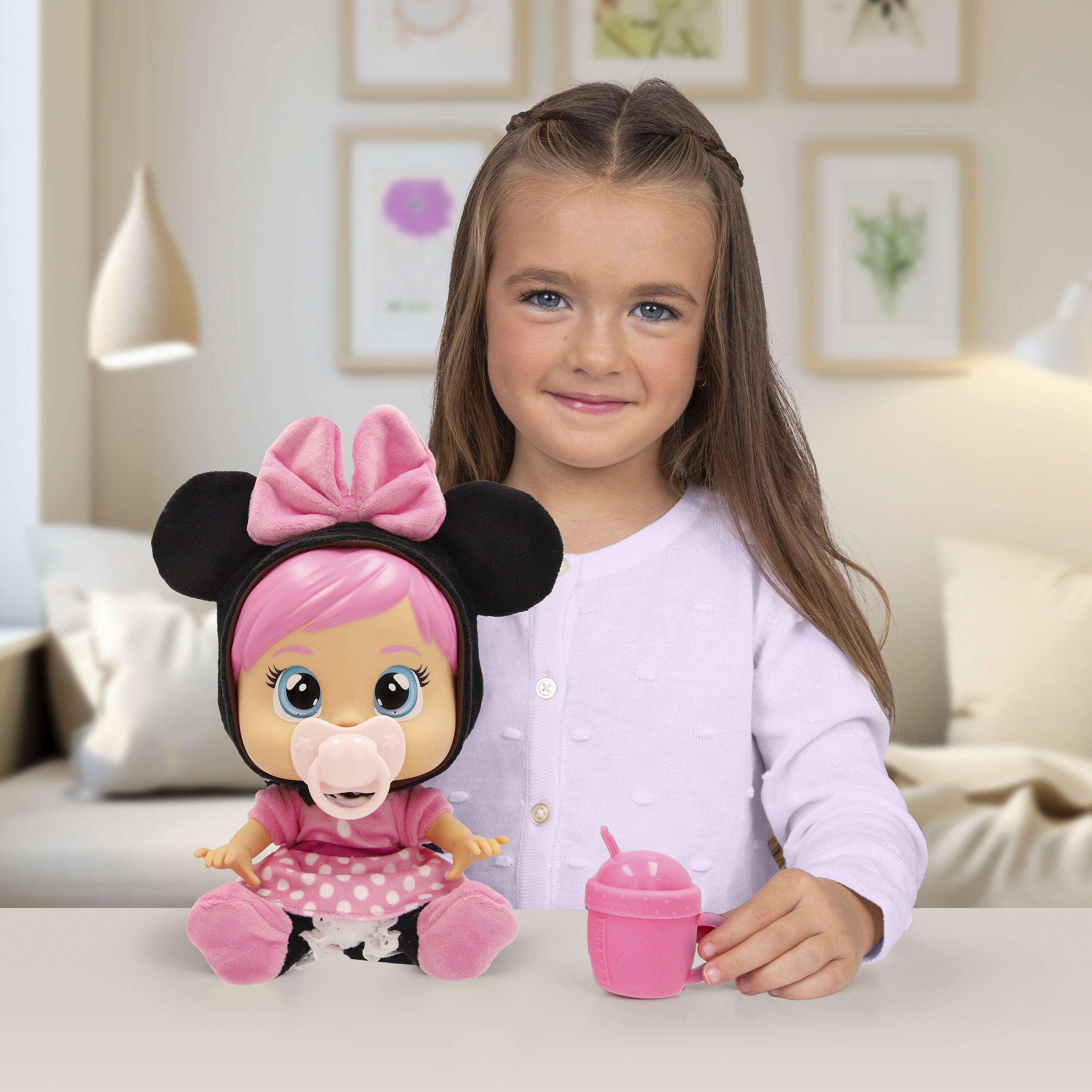 Cry Babies Loving Care Disney Minnie Interactive Baby Doll