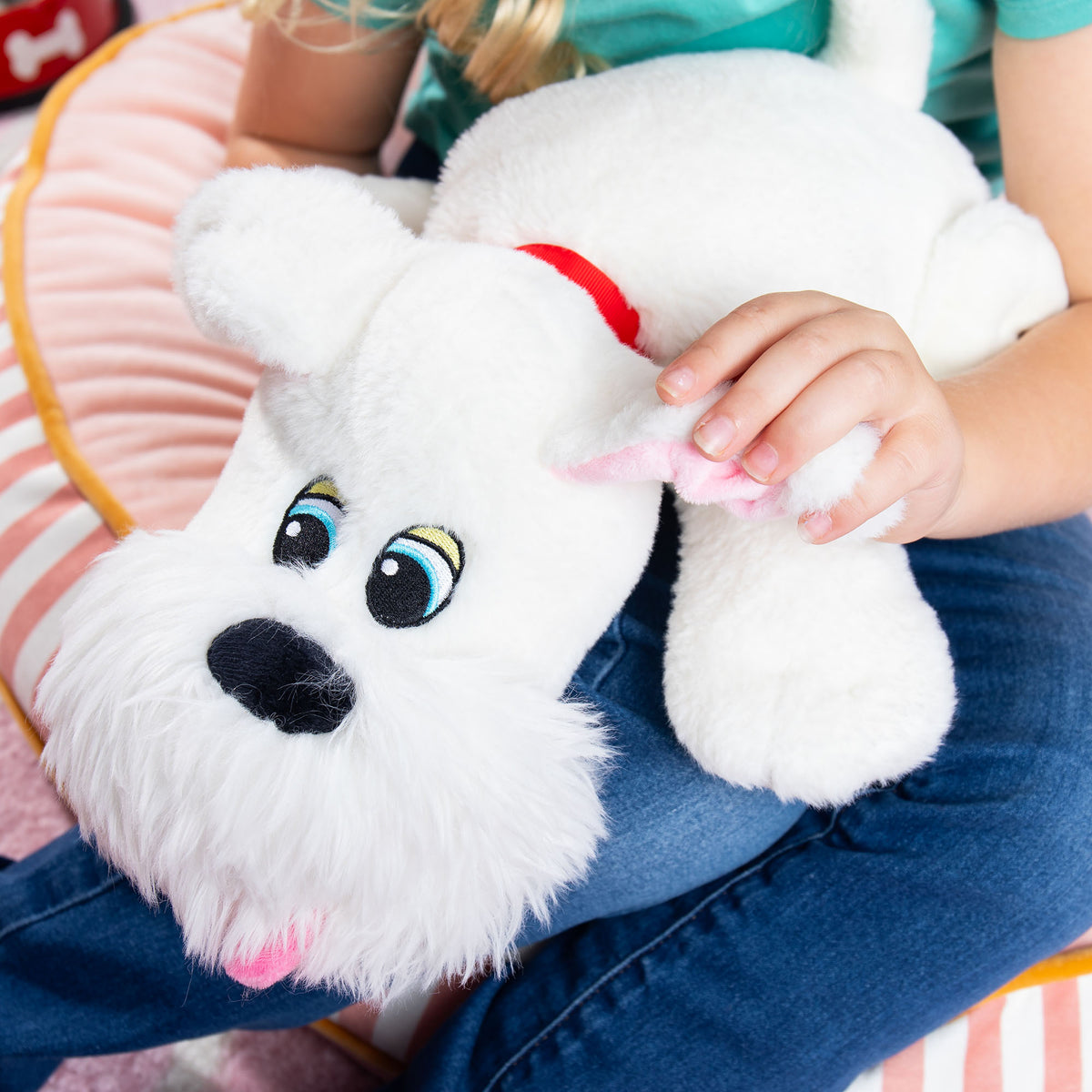 ** Pound Puppies - Weighted Snuggles White (Tray)