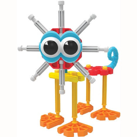 Kid K'NEX Oodles of Pals 60 Model Building Set – 116 Pieces