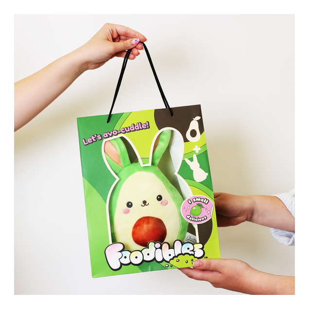 ** Foodibles S1 Lrg Scent Plushies Avacado Bunny