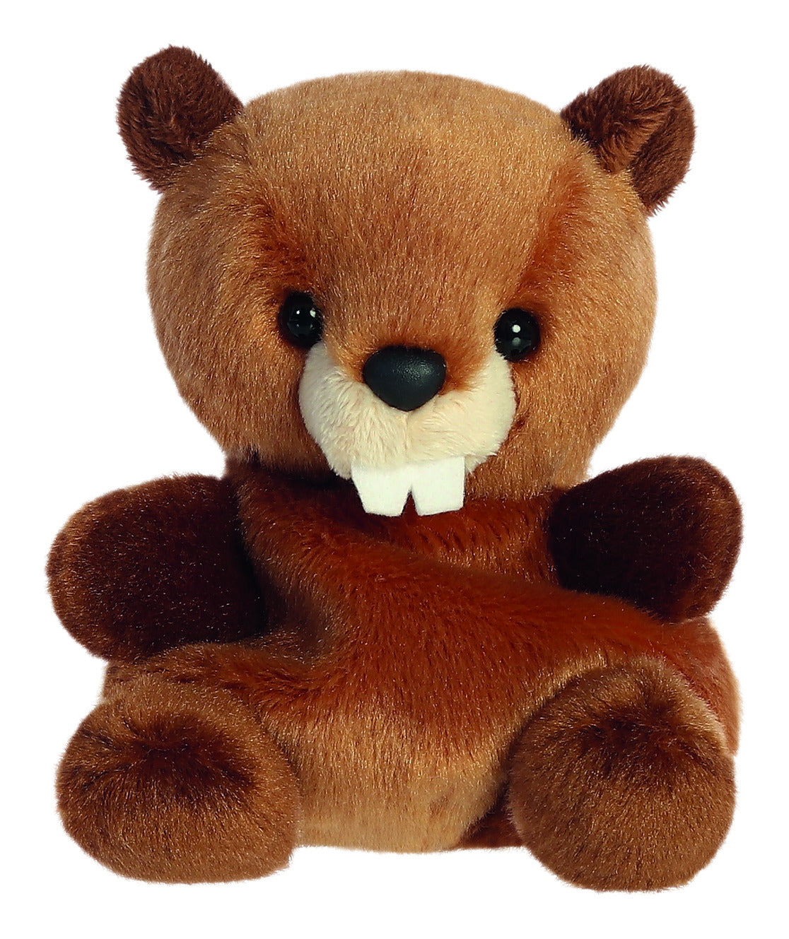 Aurora Palm Pals Chewy Beaver Plush Toy 13cm