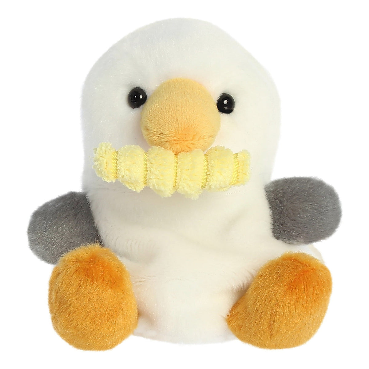 Aurora Palm Pals Buoy Seagull with Fry Plush 5in