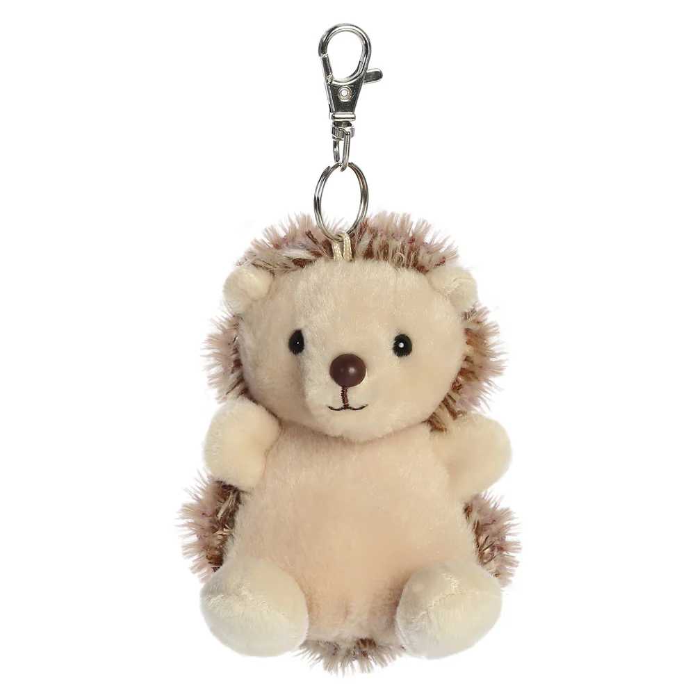 Palm Pals Hedgie Hedgehog Clip-On Keyring 4-Inch Plush