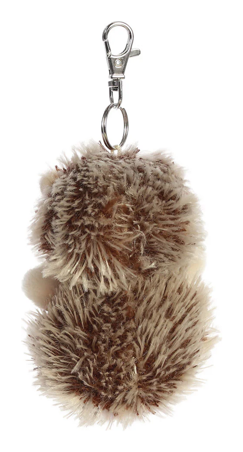 Palm Pals Hedgie Hedgehog Clip-On Keyring 4-Inch Plush