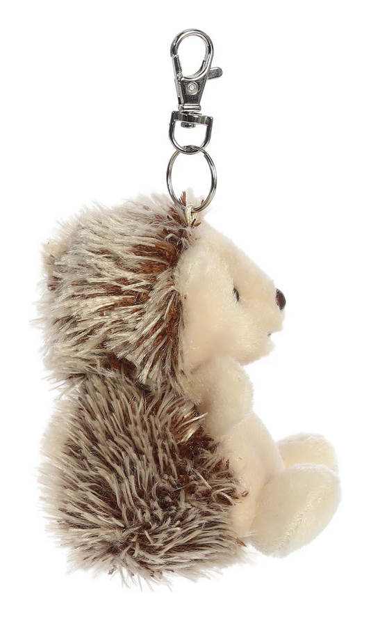 Palm Pals Hedgie Hedgehog Clip-On Keyring 4-Inch Plush
