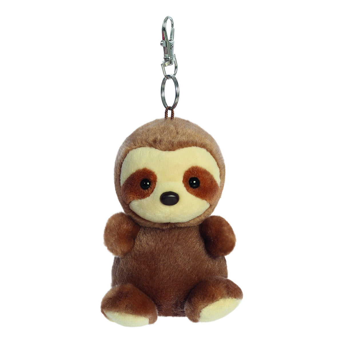 Aurora Palm Pals Slomo Sloth Clip-On Plush Keyring 4in