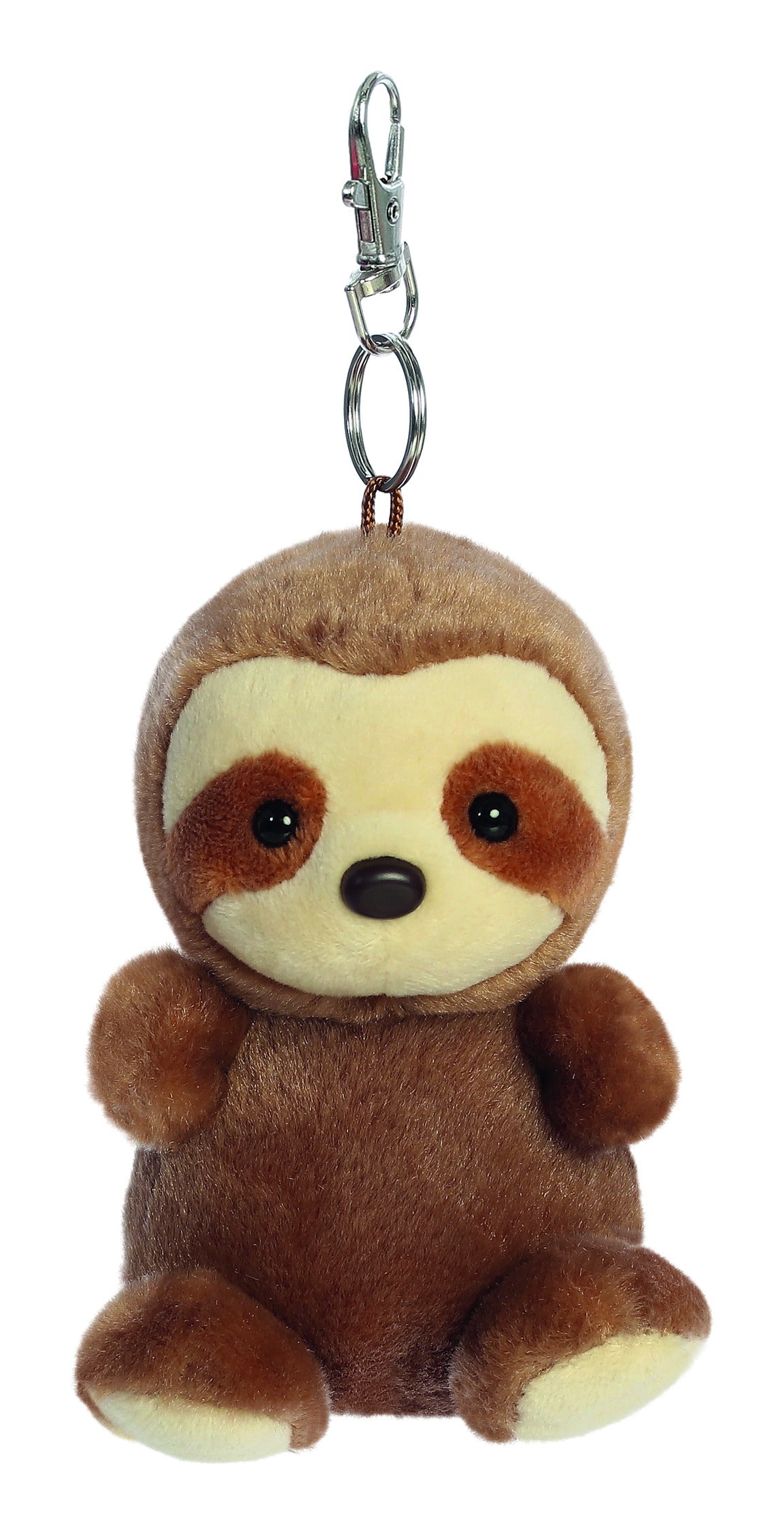 Aurora Palm Pals Slomo Sloth Clip-On Plush Keyring 4in