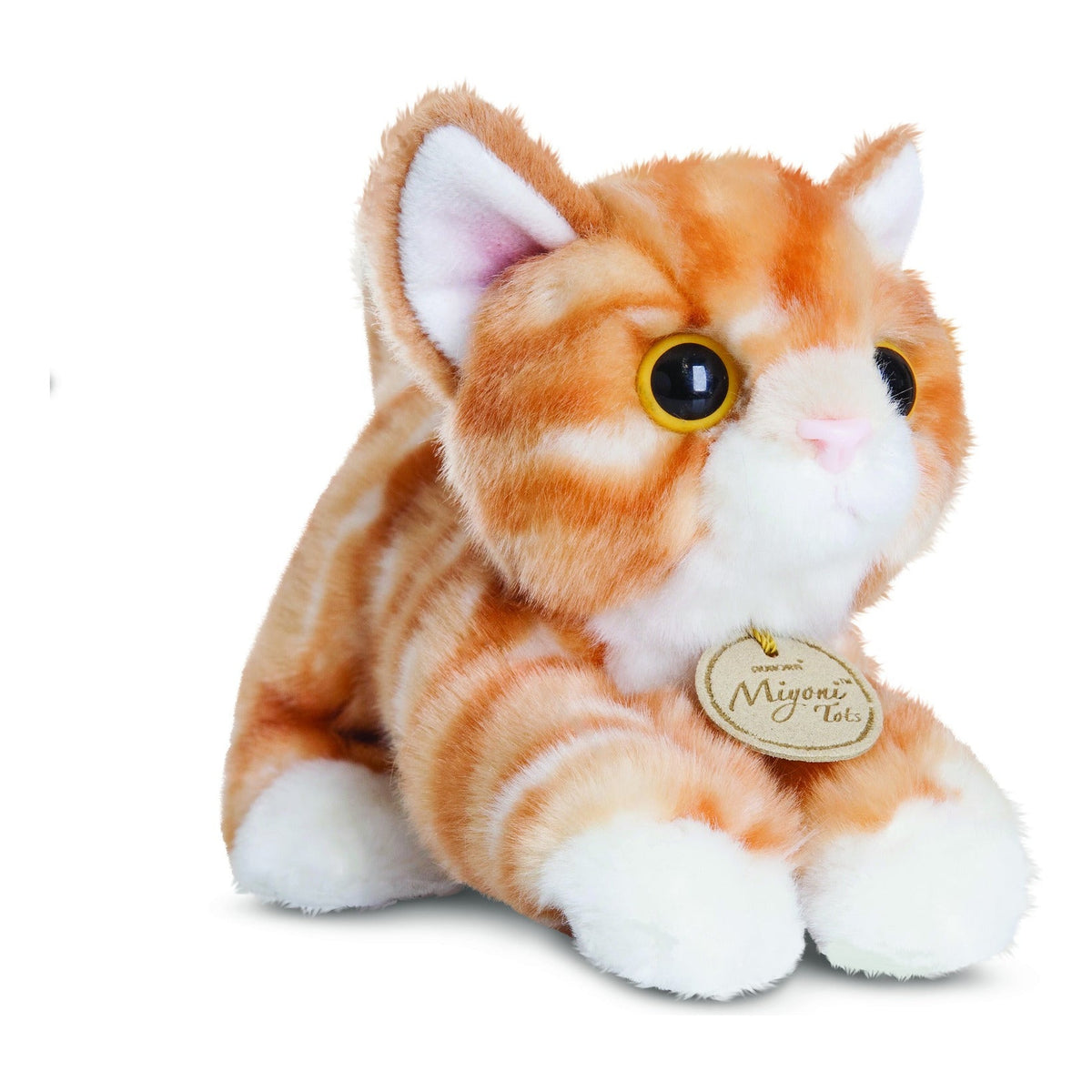 Aurora MiYoni Orange Tabby Cat Plush Soft Toy 20cm