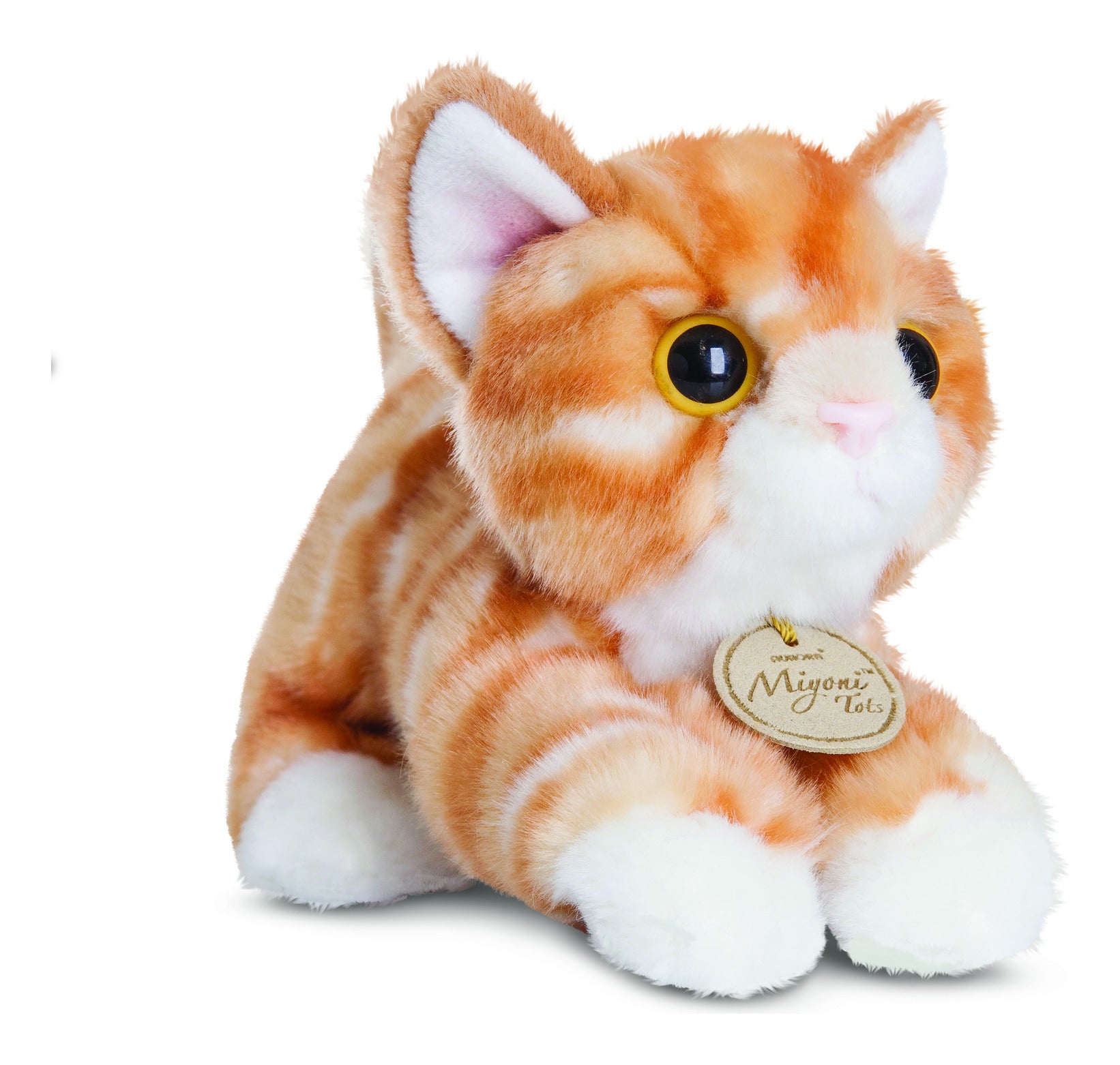 Aurora MiYoni Orange Tabby Cat Plush Soft Toy 20cm