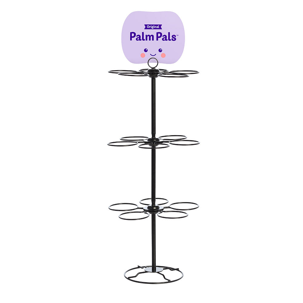 3-Tier Keyring Counter Display Rack – Empty