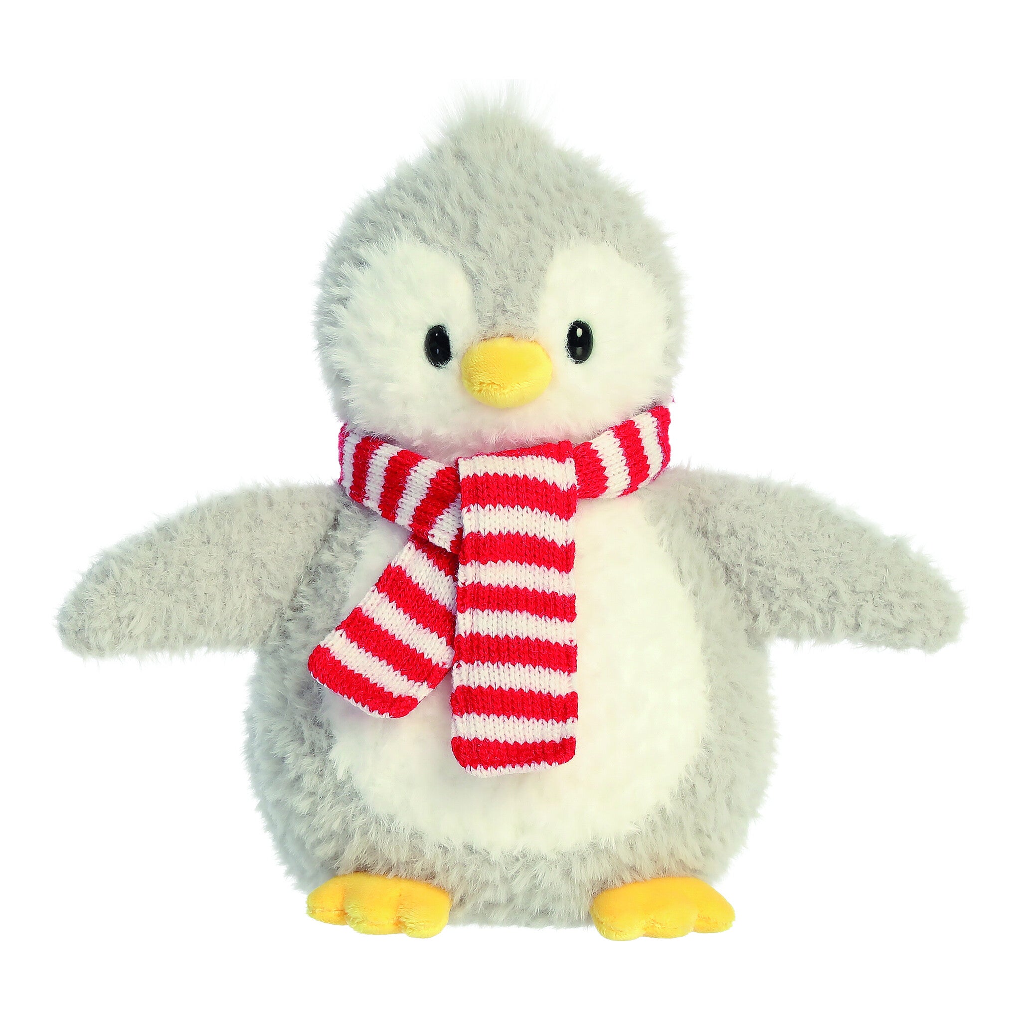 Aurora World Toboggan Twins Scarf Penguin Plush 8.5in