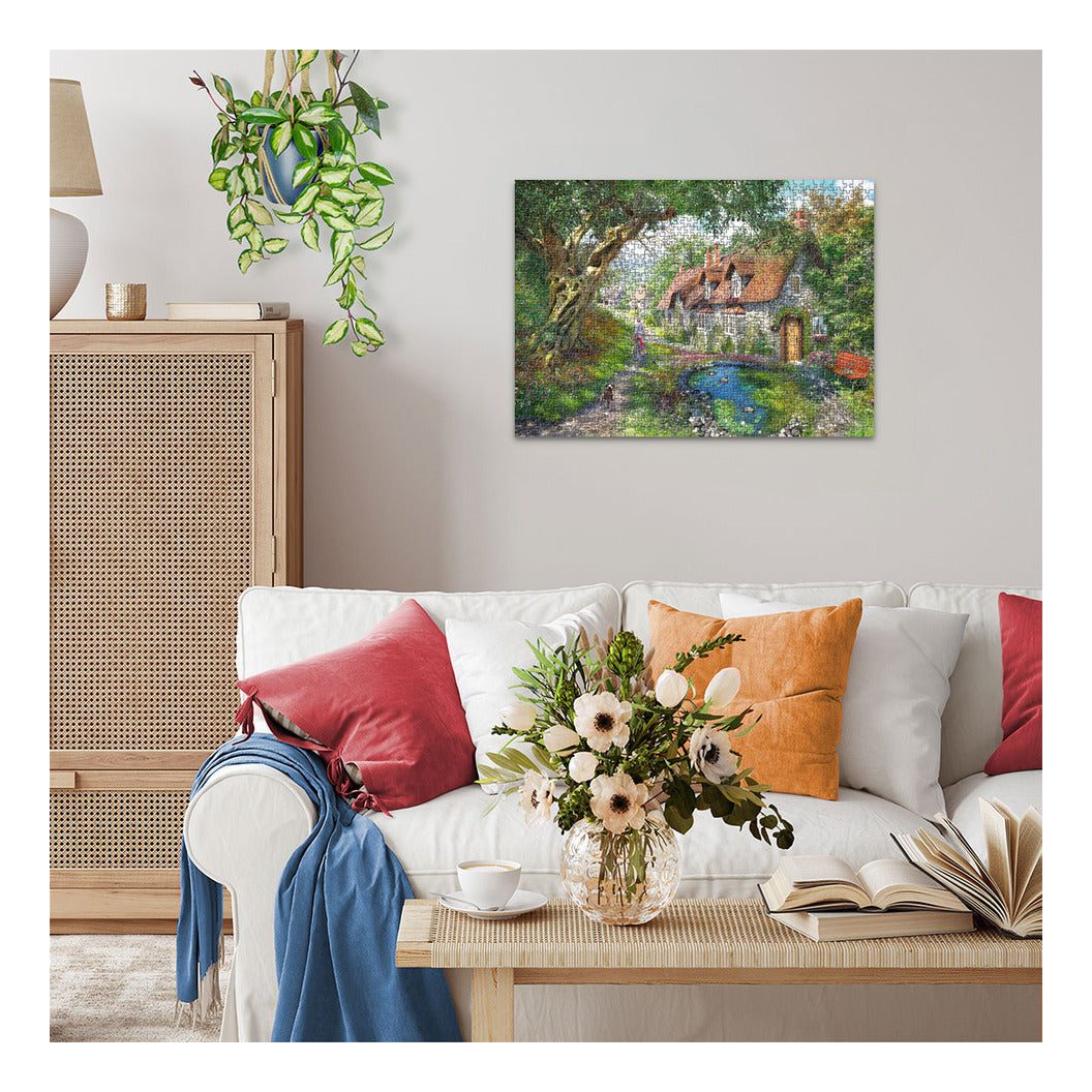 Ravensburger Down the Lane No1 Flower Hill Lane 1000 Piece Jigsaw Puzzle