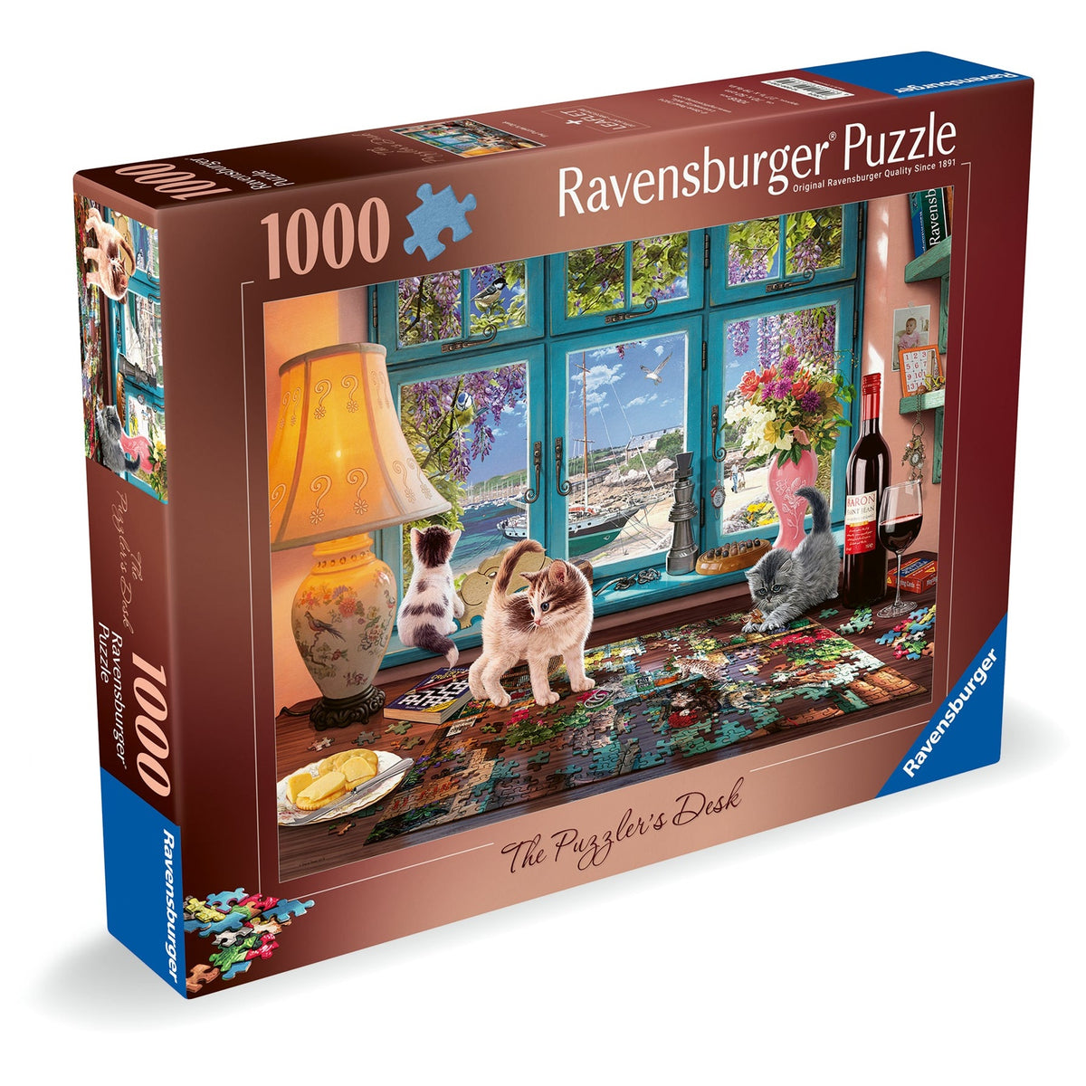 Ravensburger The Puzzler's Desk 1000 Piece Jigsaw Puzzle
