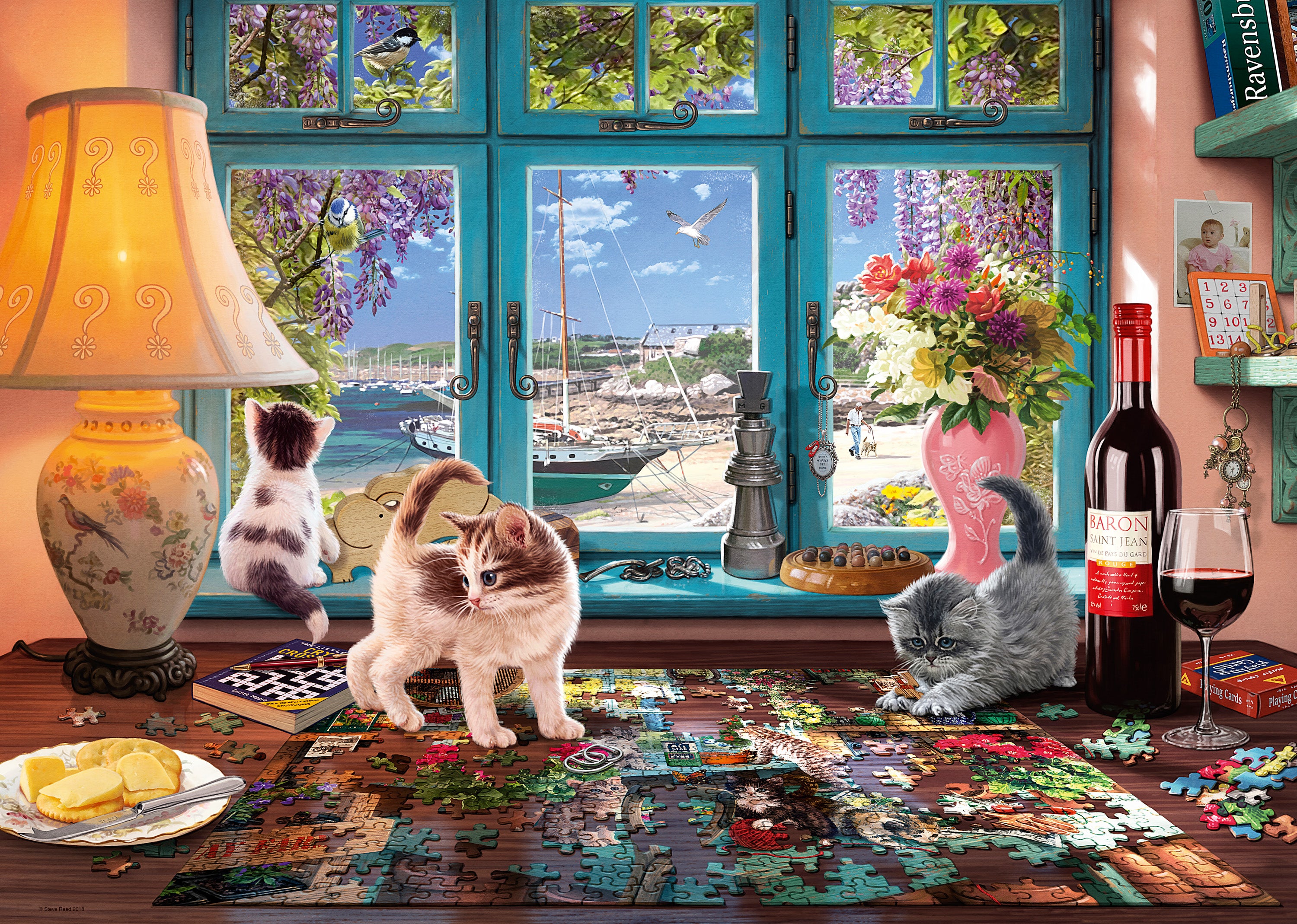 Ravensburger The Puzzler's Desk 1000 Piece Jigsaw Puzzle