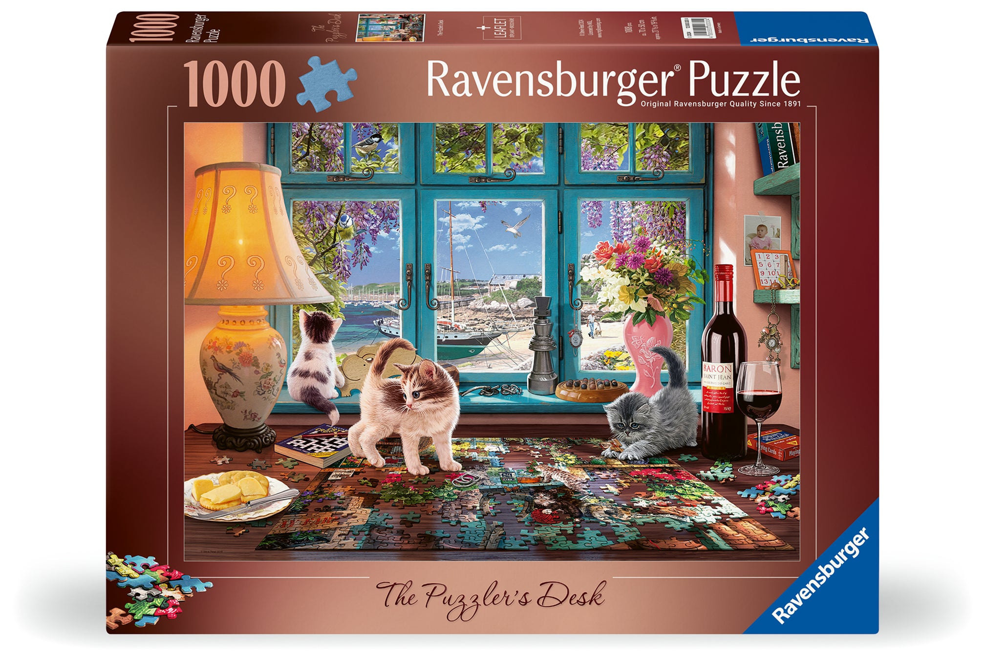 Ravensburger The Puzzler's Desk 1000 Piece Jigsaw Puzzle