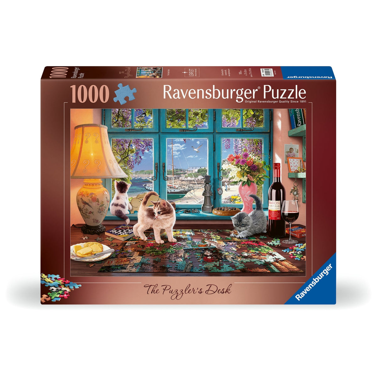 Ravensburger The Puzzler's Desk 1000 Piece Jigsaw Puzzle