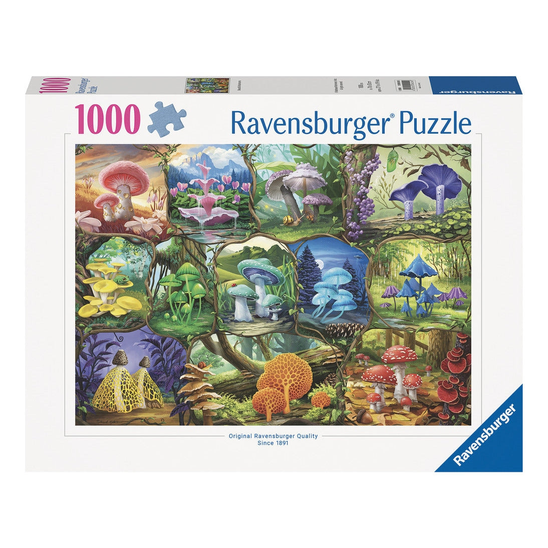 Ravensburger Beautiful Mushrooms 1000 Piece Jigsaw Puzzle
