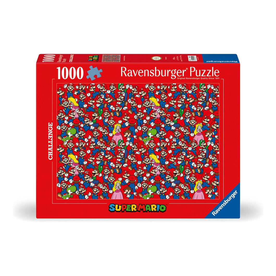 Ravensburger Challenge - Super Mario 1000 Piece Jigsaw Puzzle