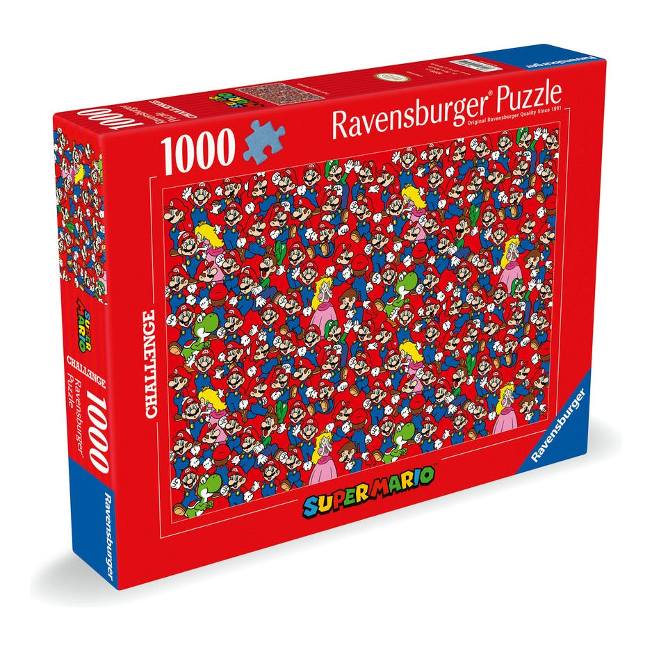 Ravensburger Challenge - Super Mario 1000 Piece Jigsaw Puzzle