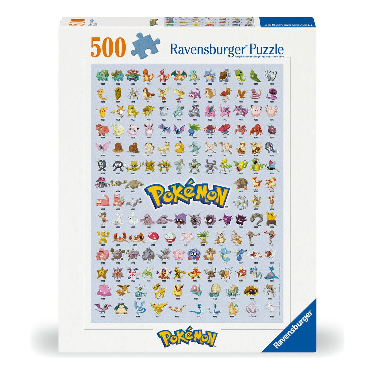 Ravensburger Pokémon 500 Piece Portrait Puzzle